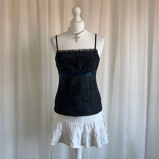 90s Mesh Lace Cami - Size S