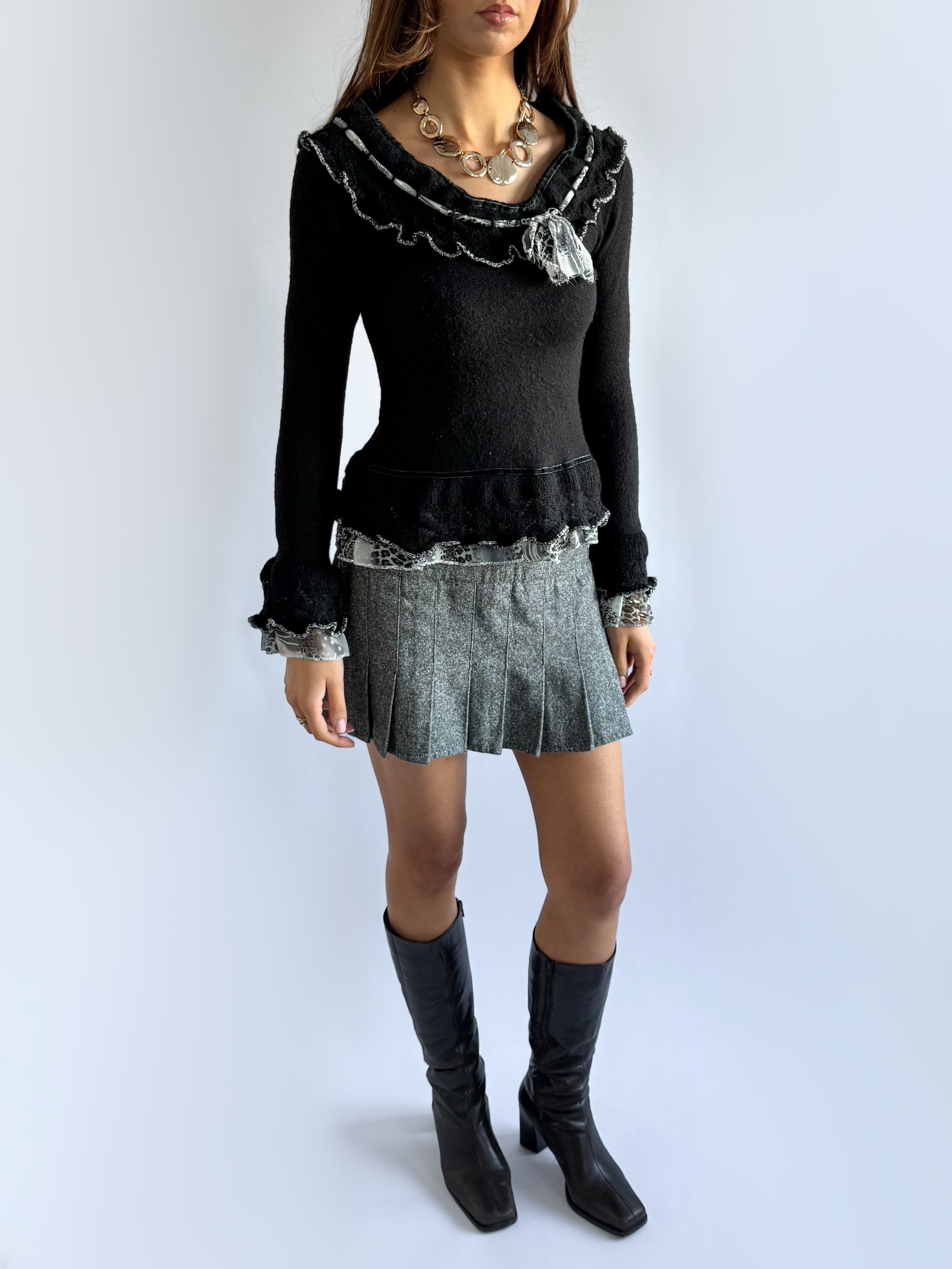 Cashmere & Mohair Jumper - Size S