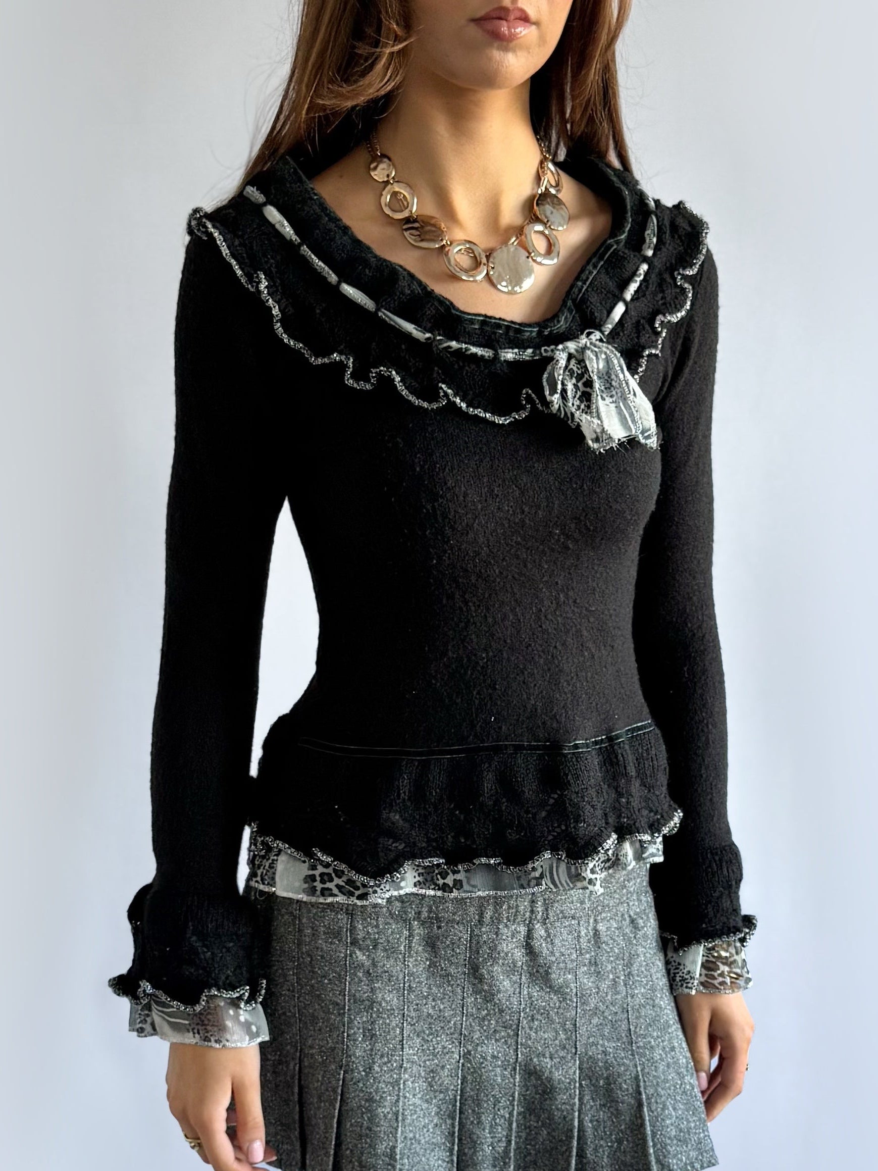 Cashmere & Mohair Jumper - Size S