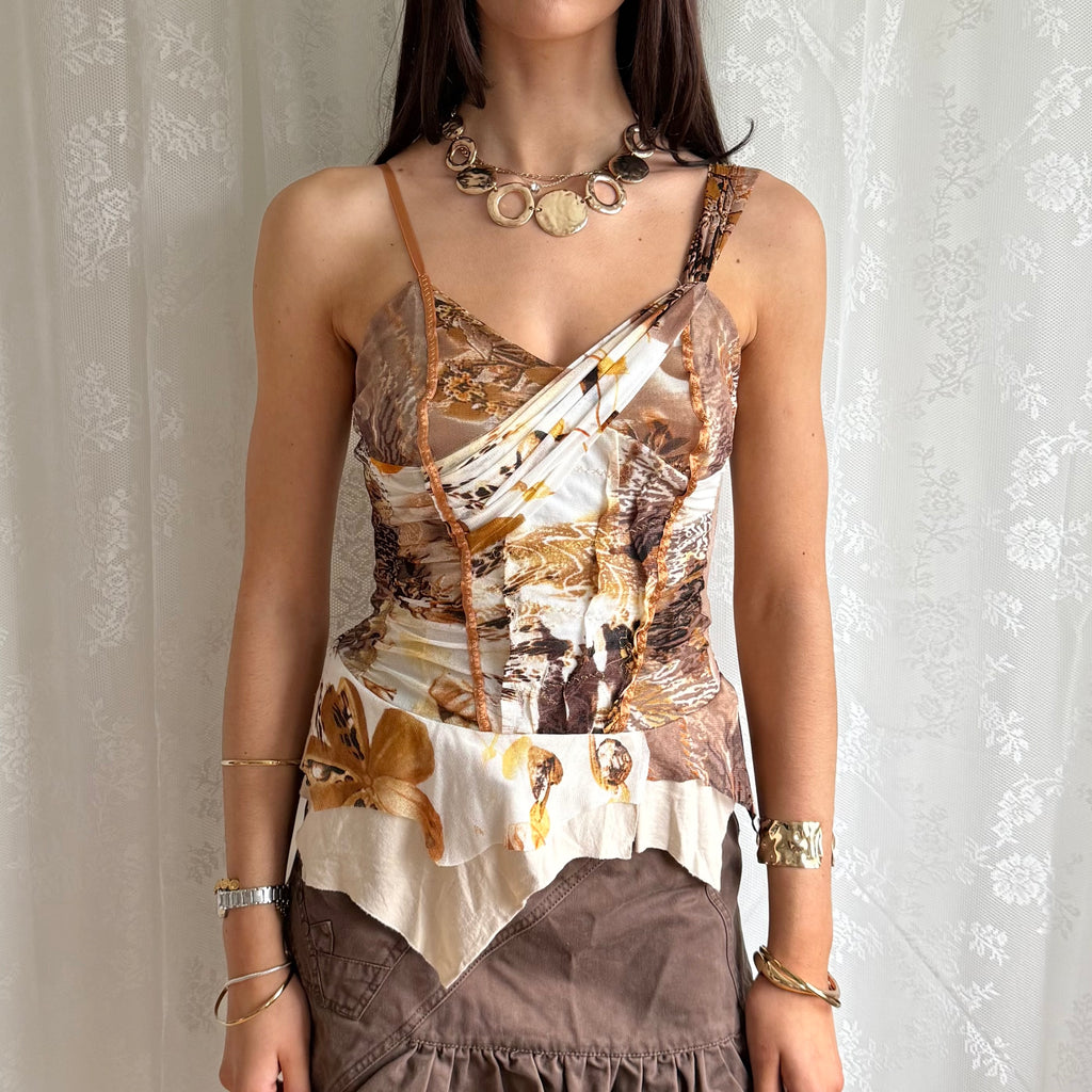 Asymmetric Mesh Cami - Size M