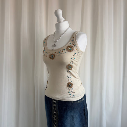 00s Beaded Cami - Size S