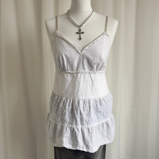 00s Broderie Cami - Size M