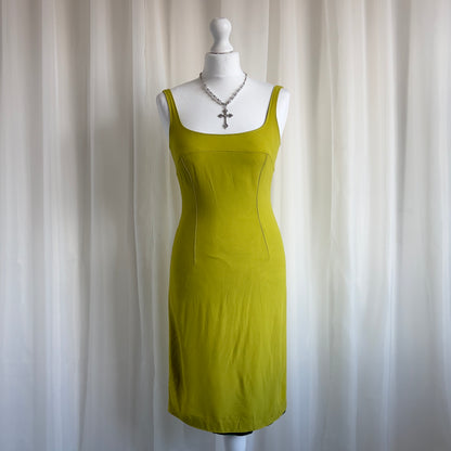 90s Green Mini Dress - Size S