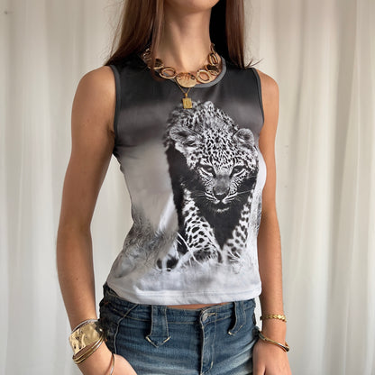 90s Graphic Crop Top - Size S