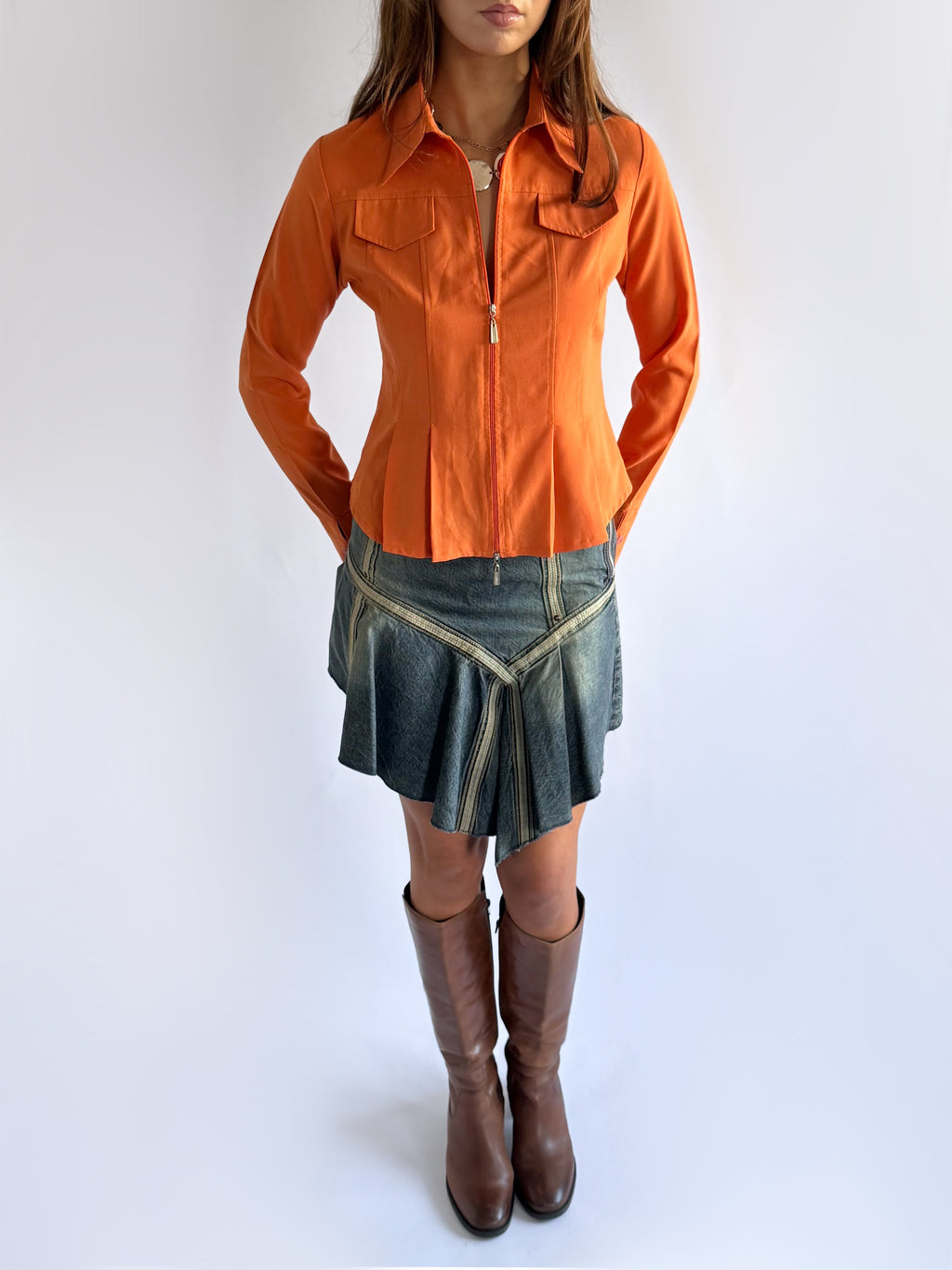 Double Zip Shirt - Size M