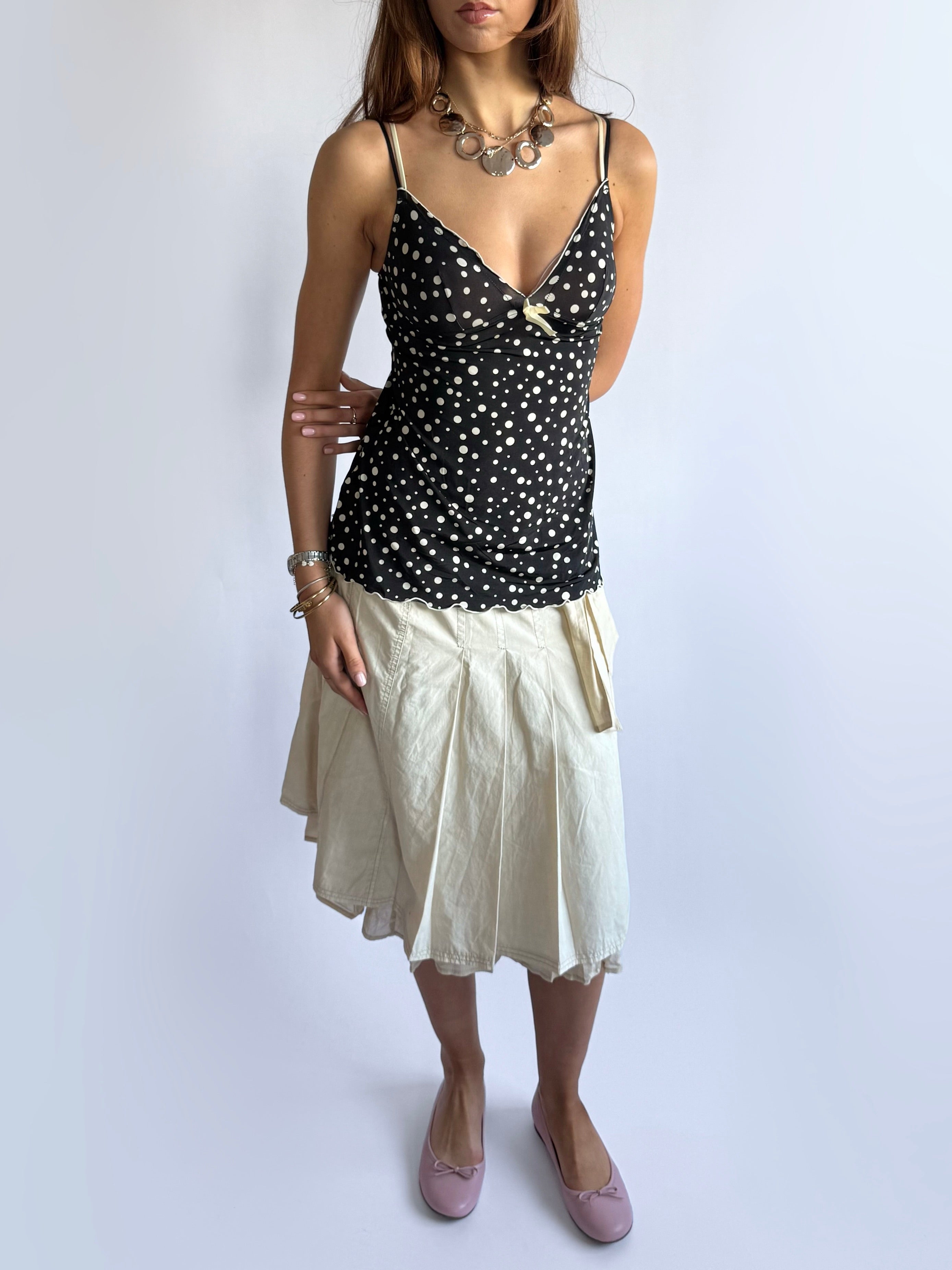 Polka Dot Cami - Size S