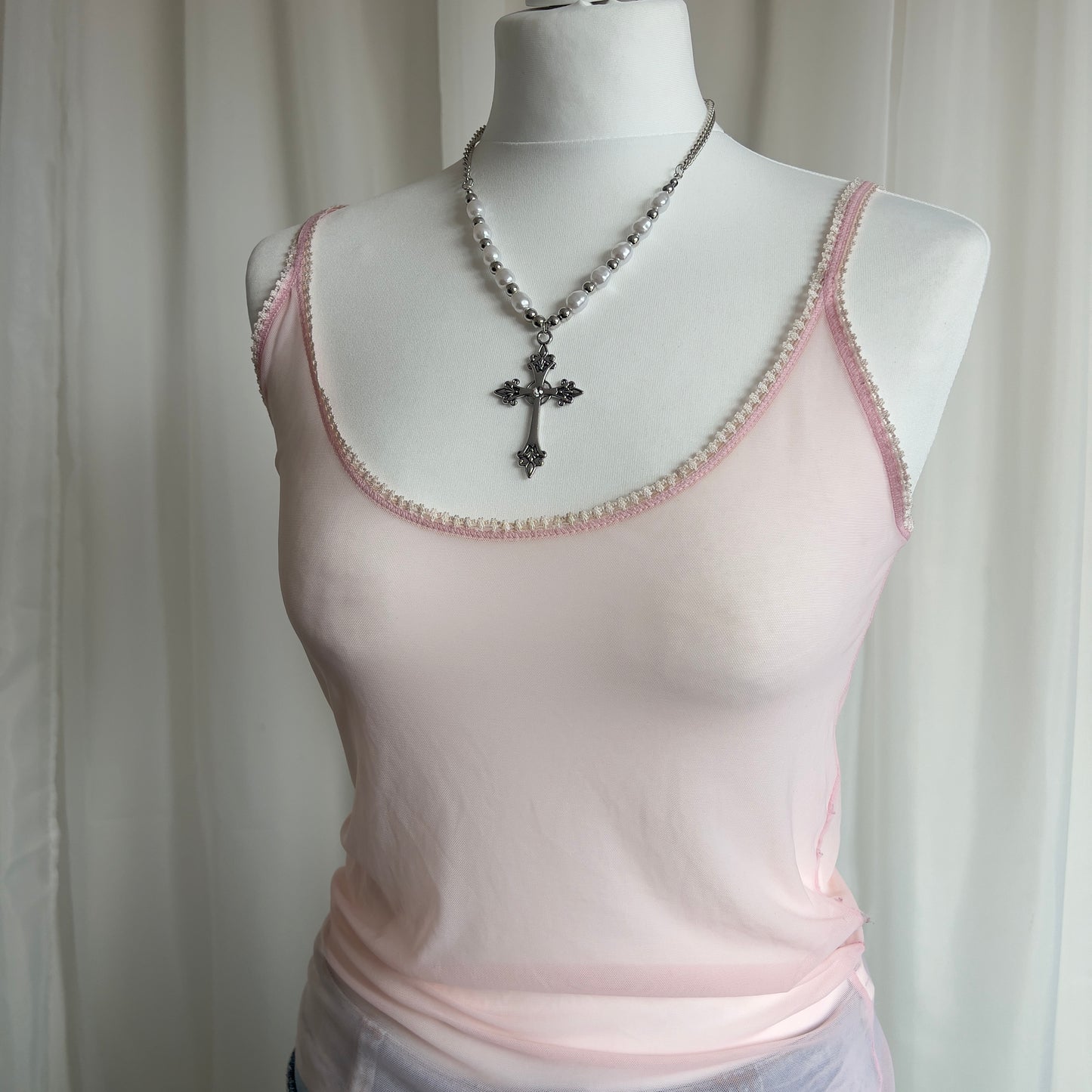 90s Intimissimi Mesh Cami - Size S