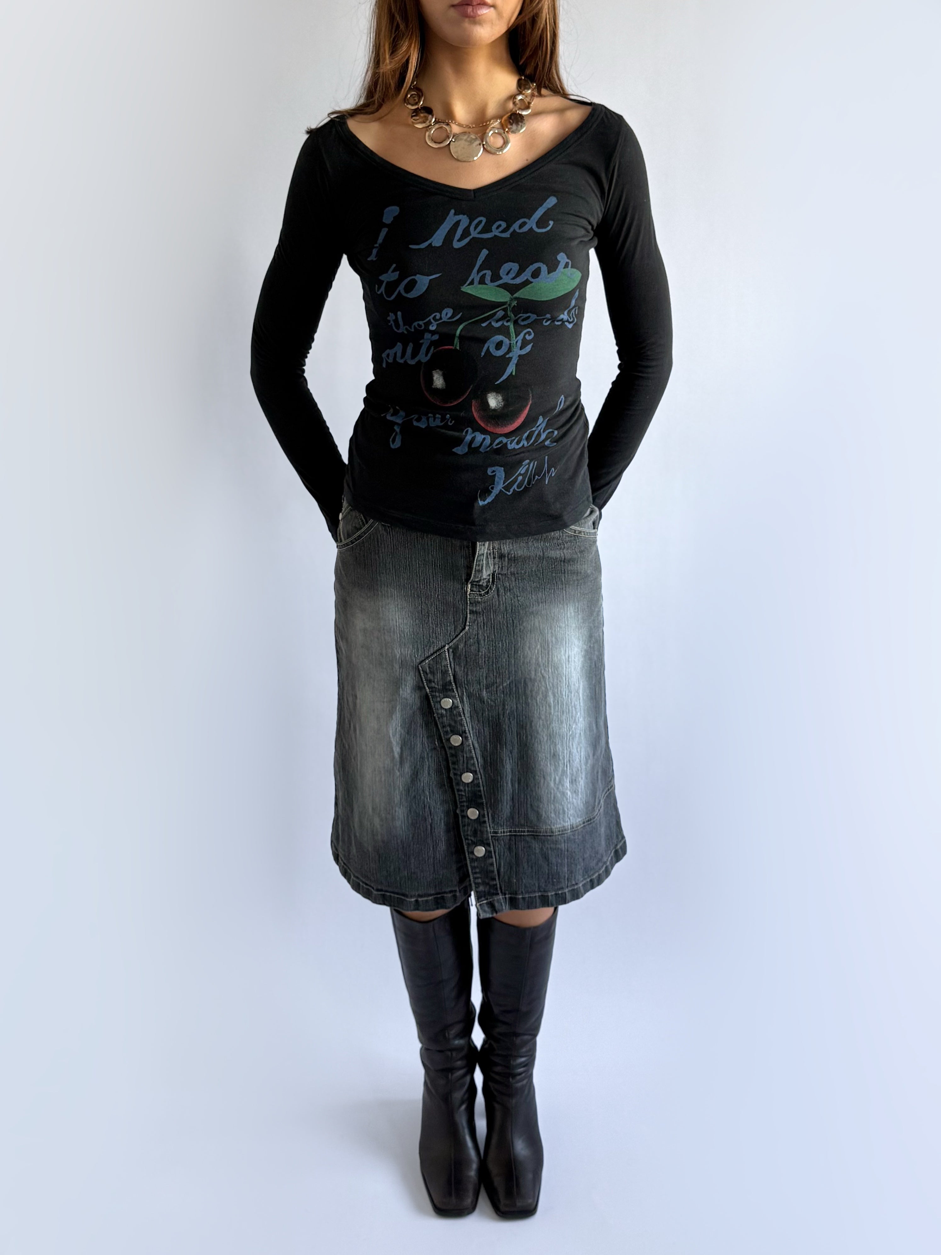 Killah Long Sleeve Top - Size S