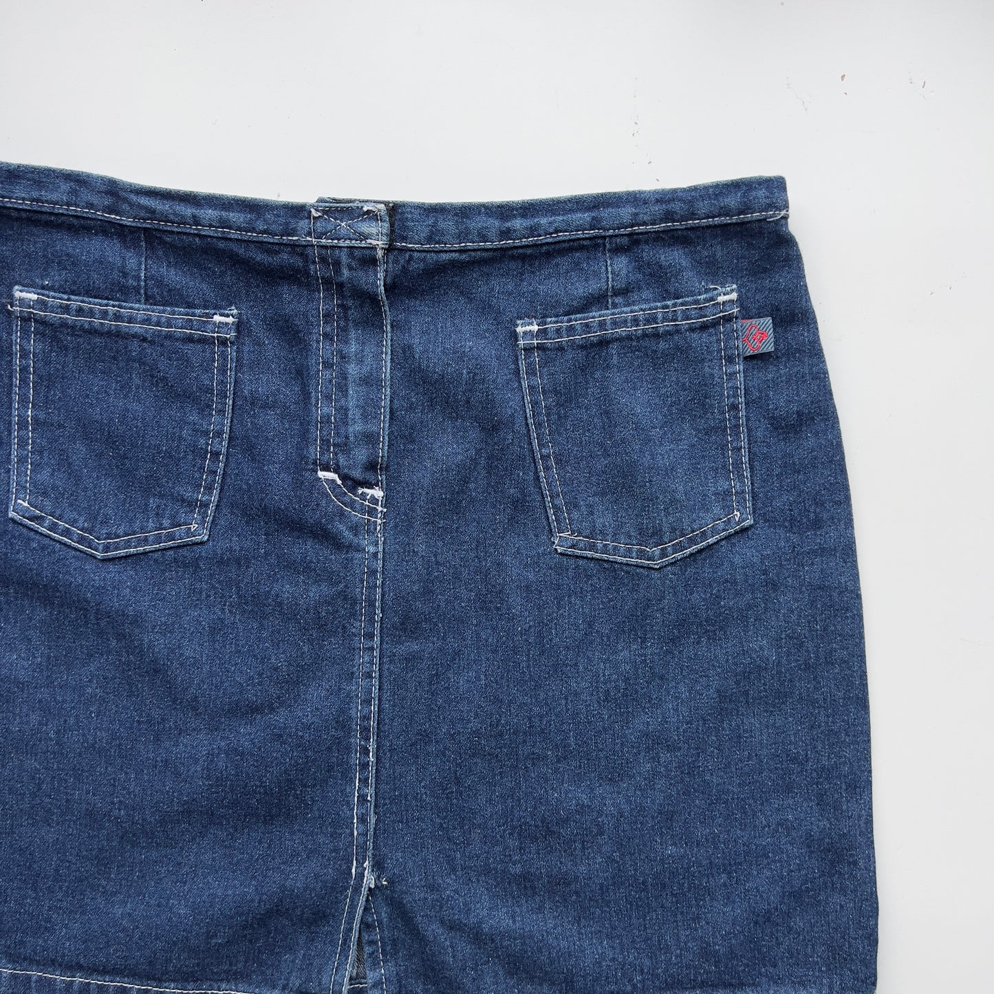 00s Denim Mini Skirt - Size M