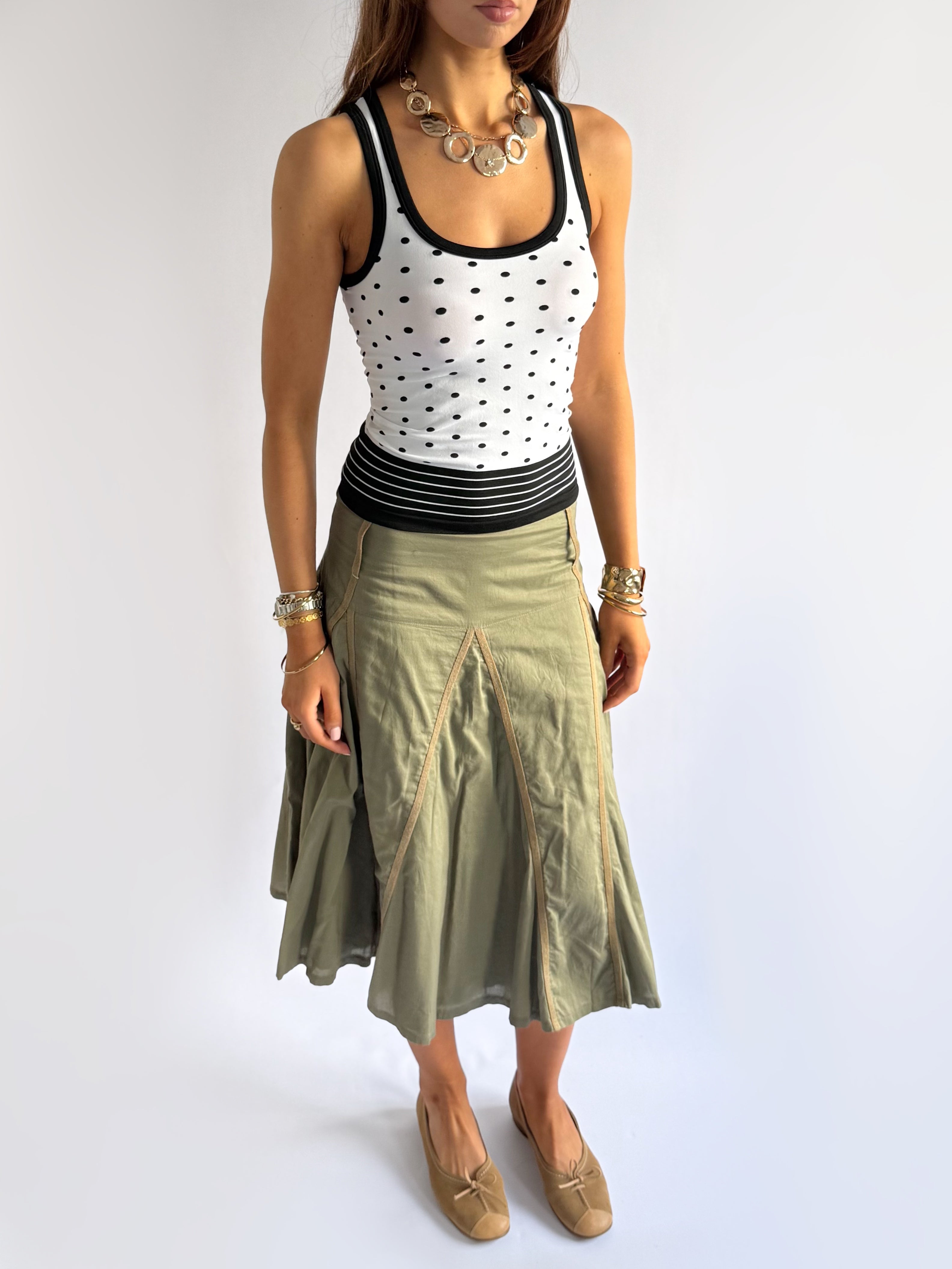 Polka Dot Cami - Size S