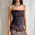 Lace Corset Cami - Size M