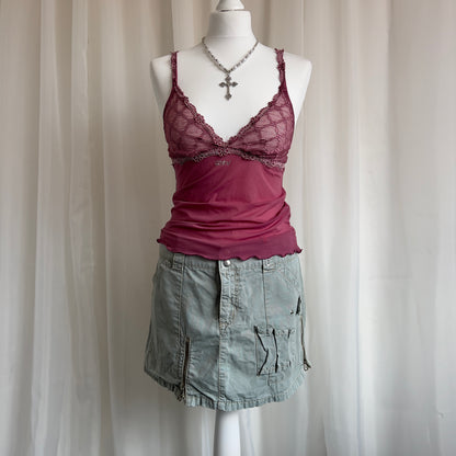 00s Cargo Mini Skirt - Size L