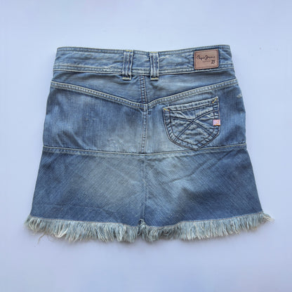 00s Pepe Jeans Denim Mini Skirt - Size S