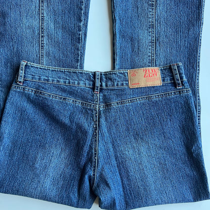 00s Low Rise Flared Jeans - Size L