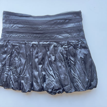 00s Bubble Lace Up Mini Skirt - Size S