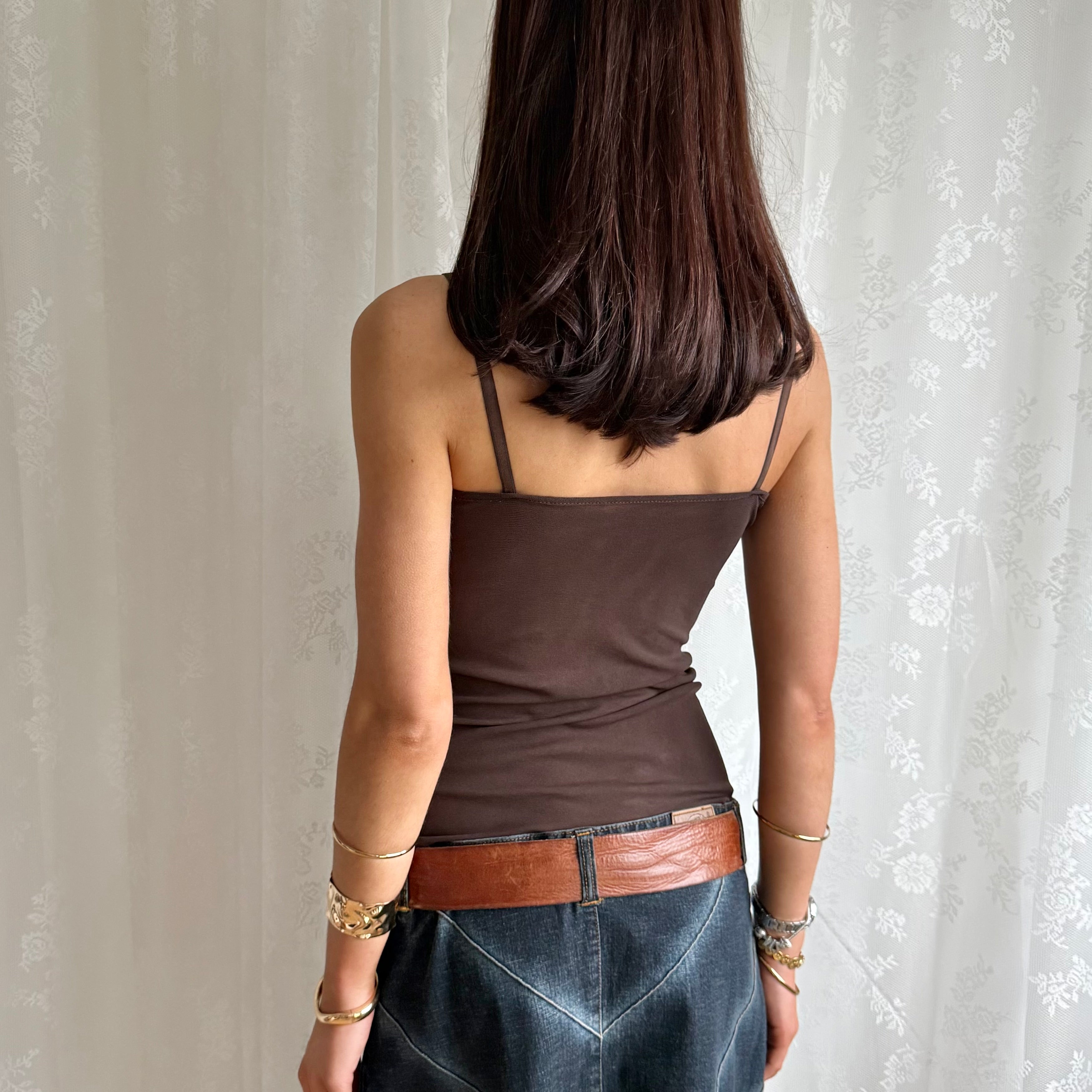 Lace Mesh Cami - Size M