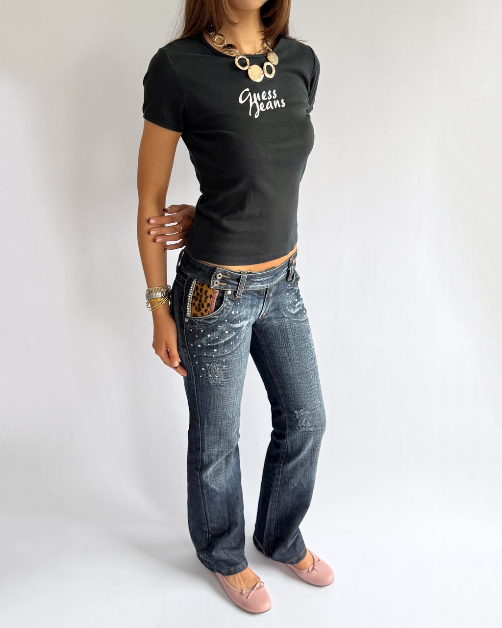 Guess Crop Top - Size S