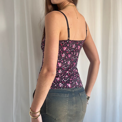 90s Yamamay Floral Cami - Size S