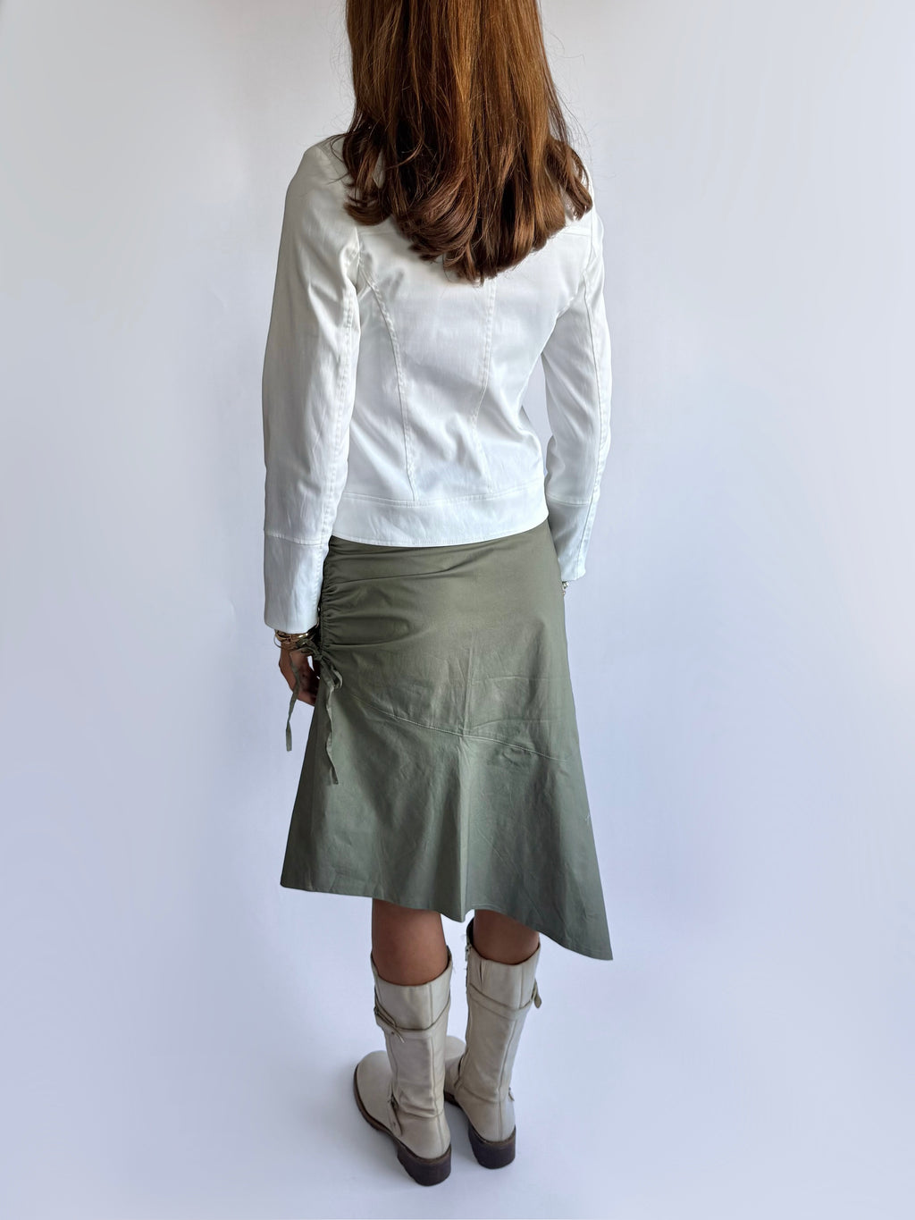 Asymmetric Midi Skirt - Size M