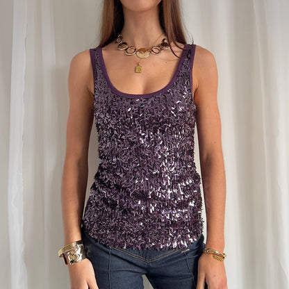 90s Sequin Cami - Size M