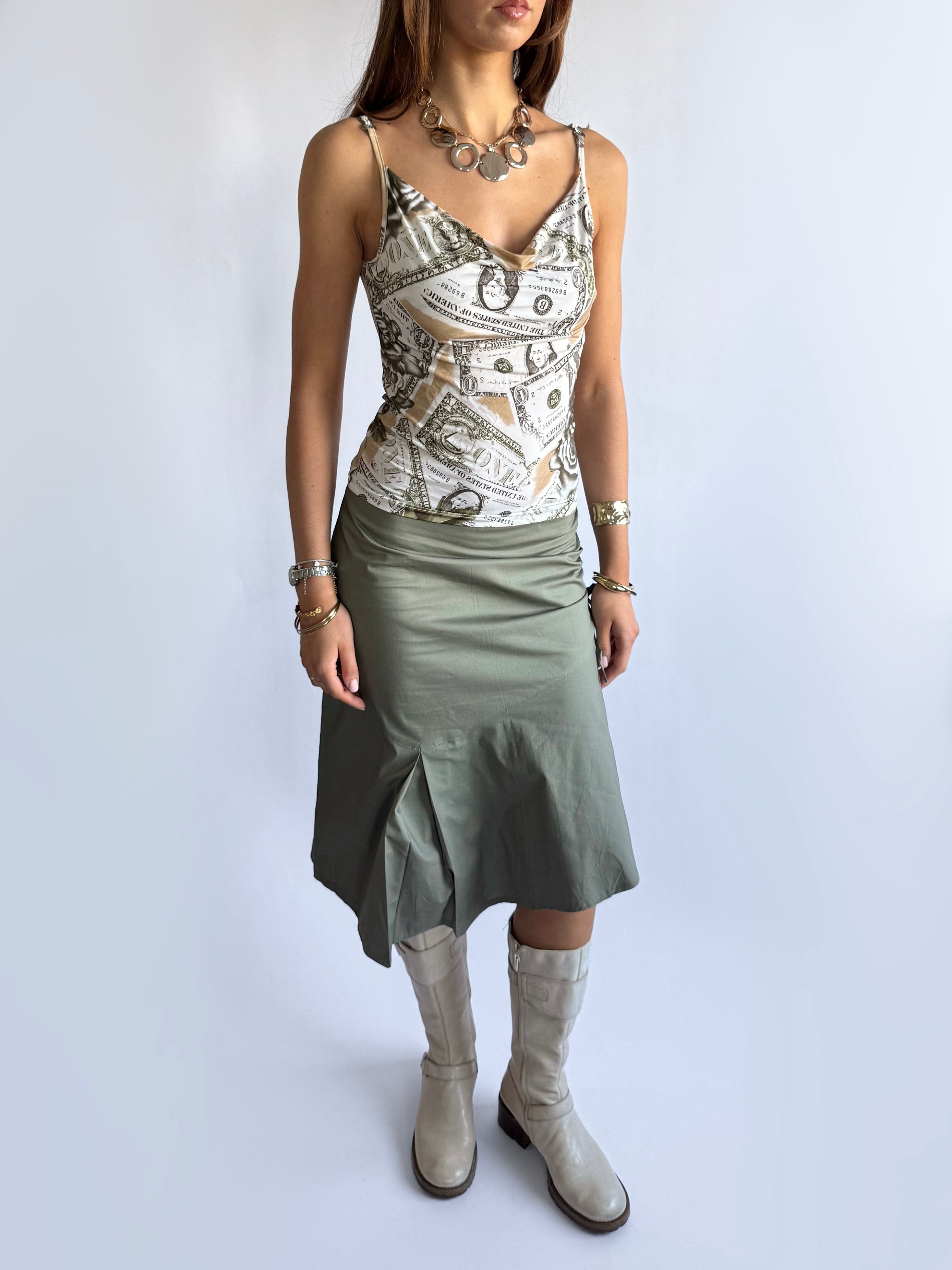 Money Cowl Neck Cami - Size S