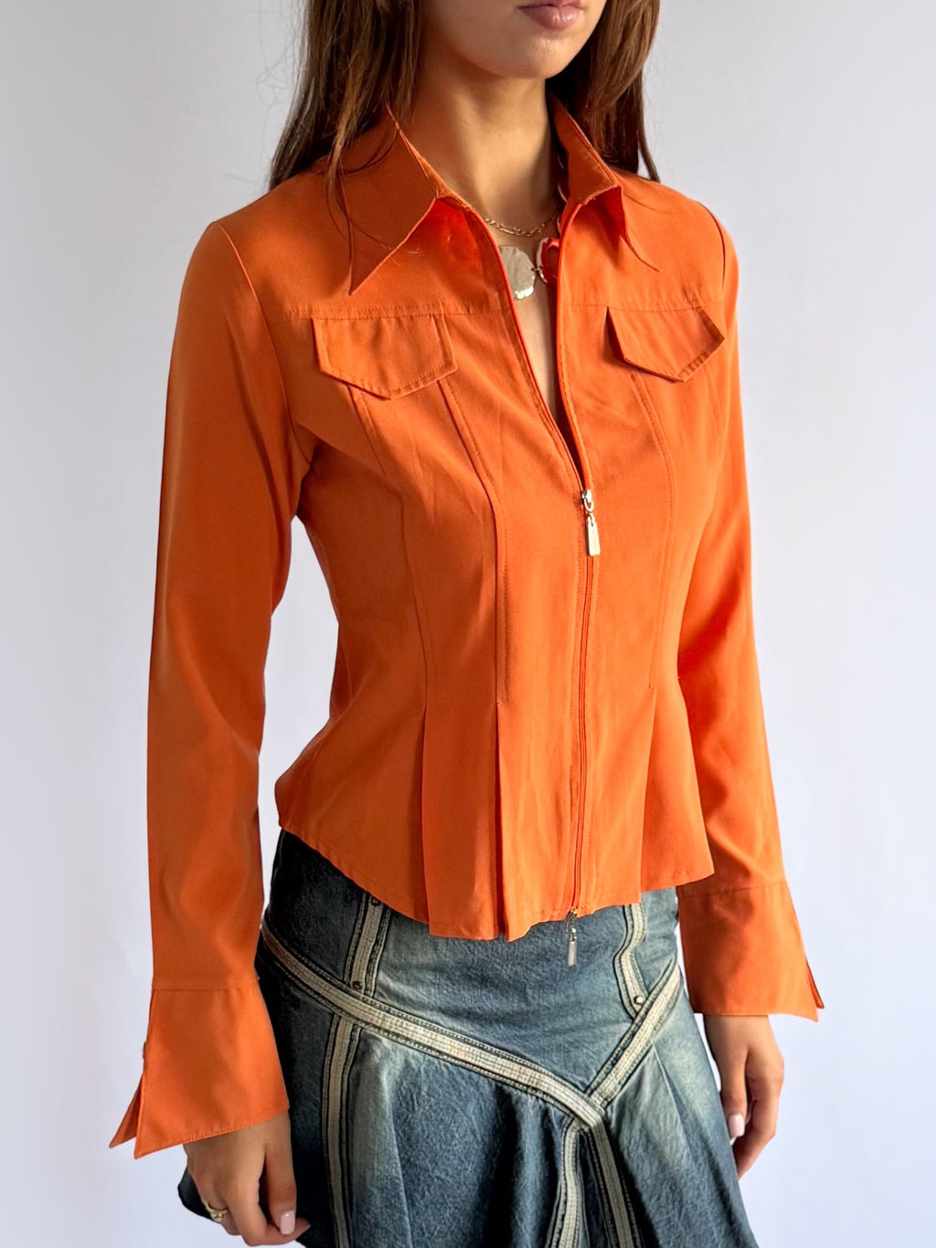 Double Zip Shirt - Size M