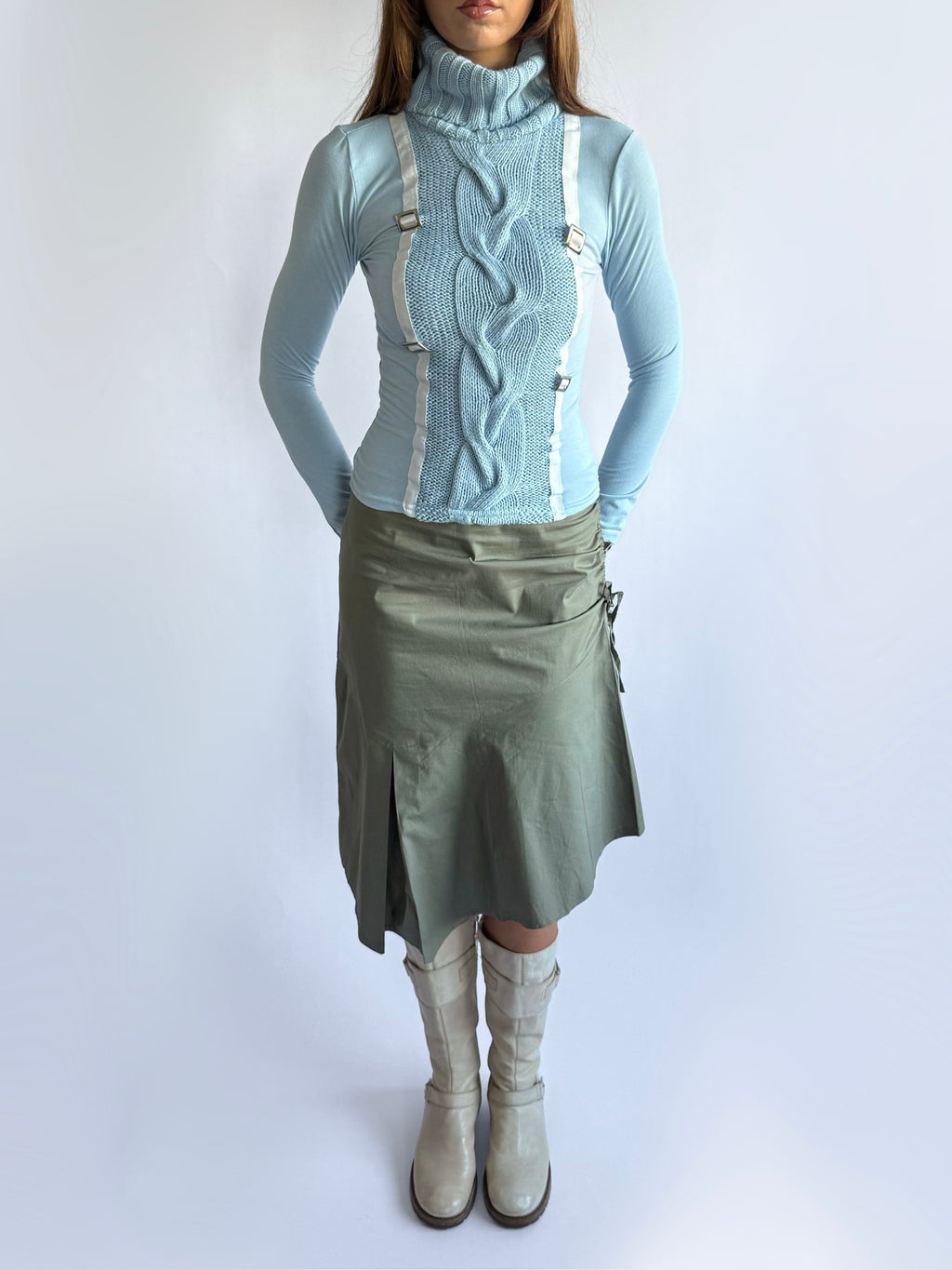 Knit & Jersey Top - Size S