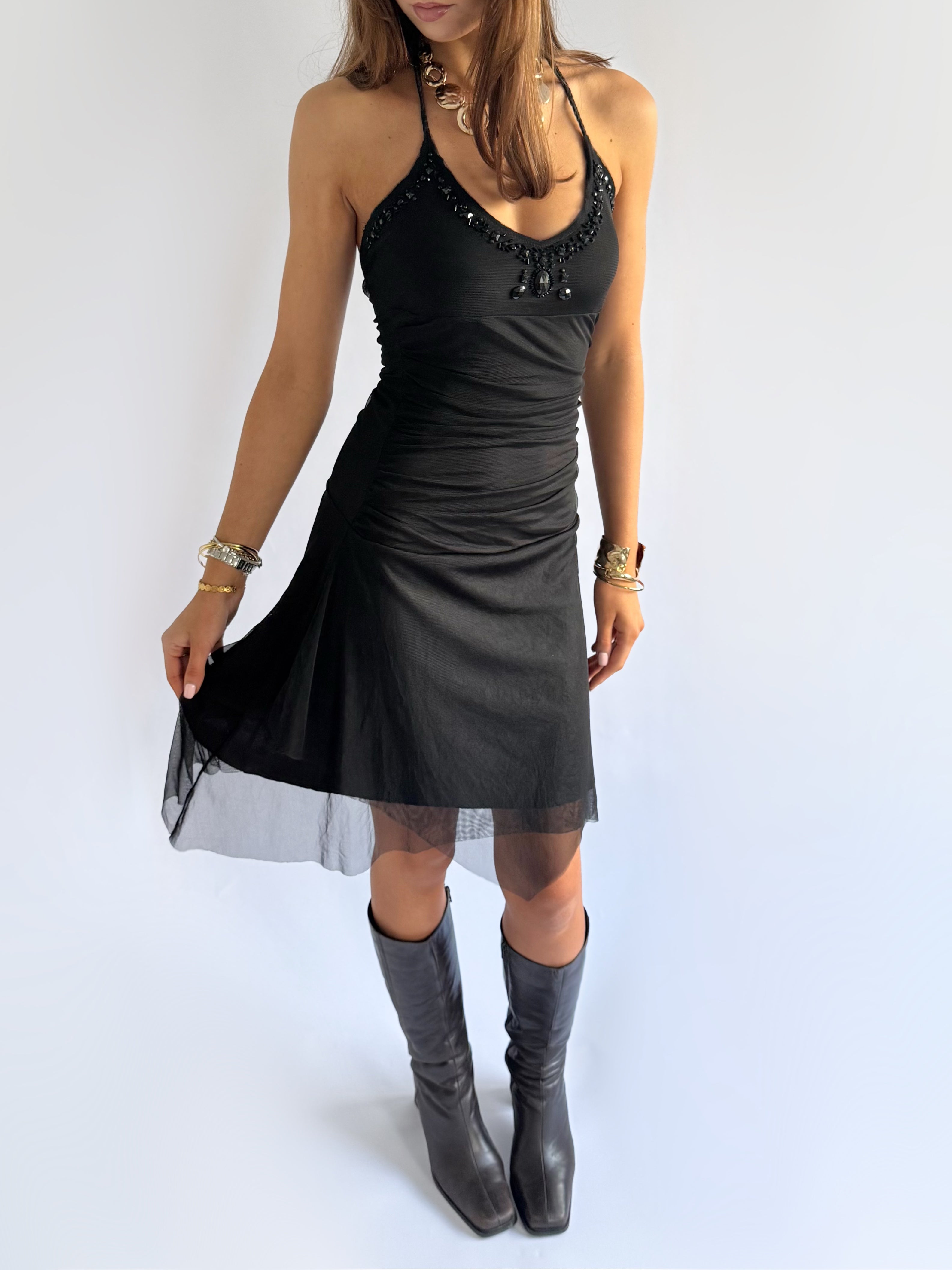 Asymmetric Mini Dress - Size S