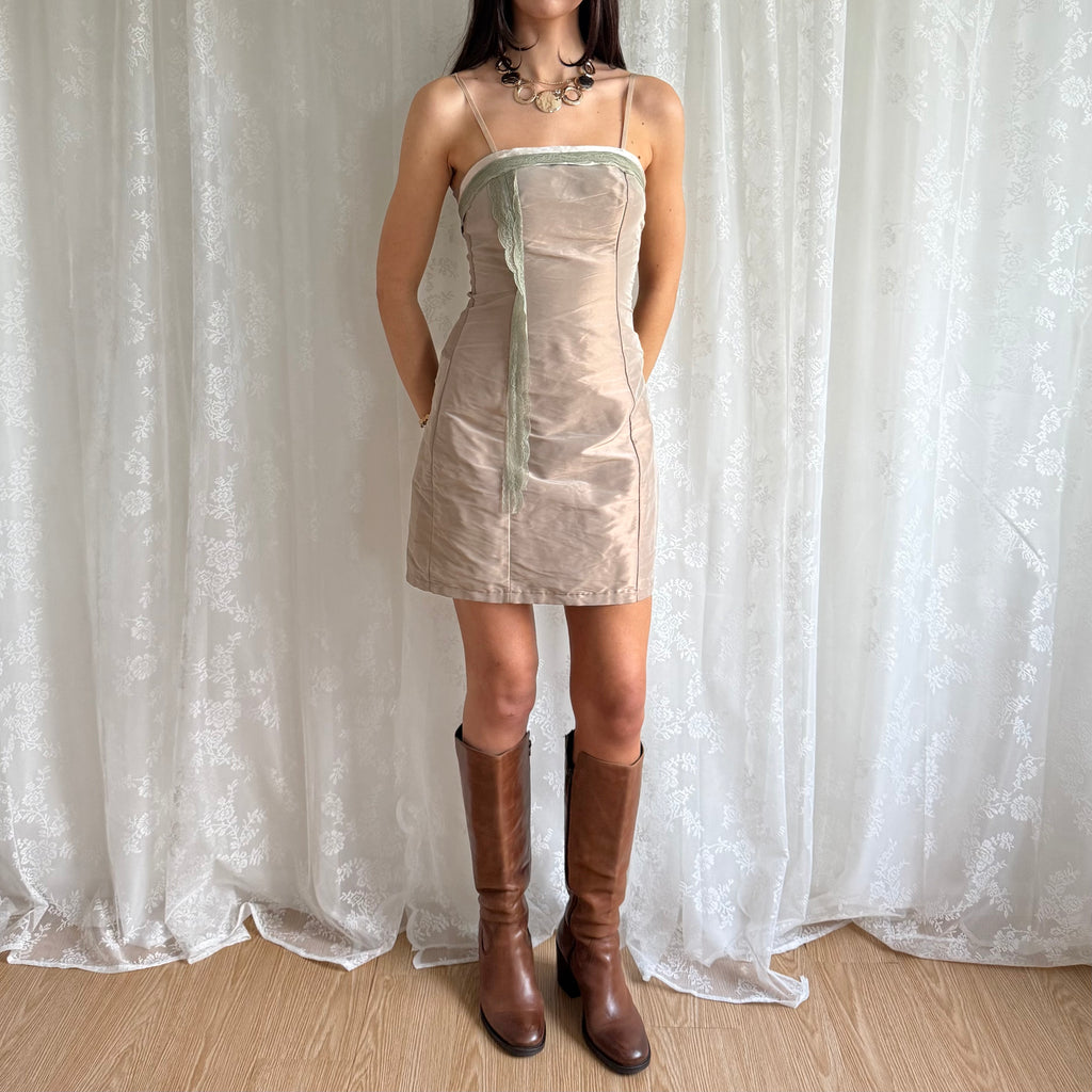 Lace Mini Dress - Size M