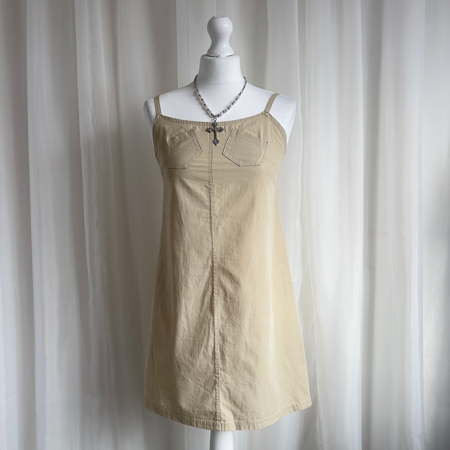 90s Cargo Mini Dress - Size M