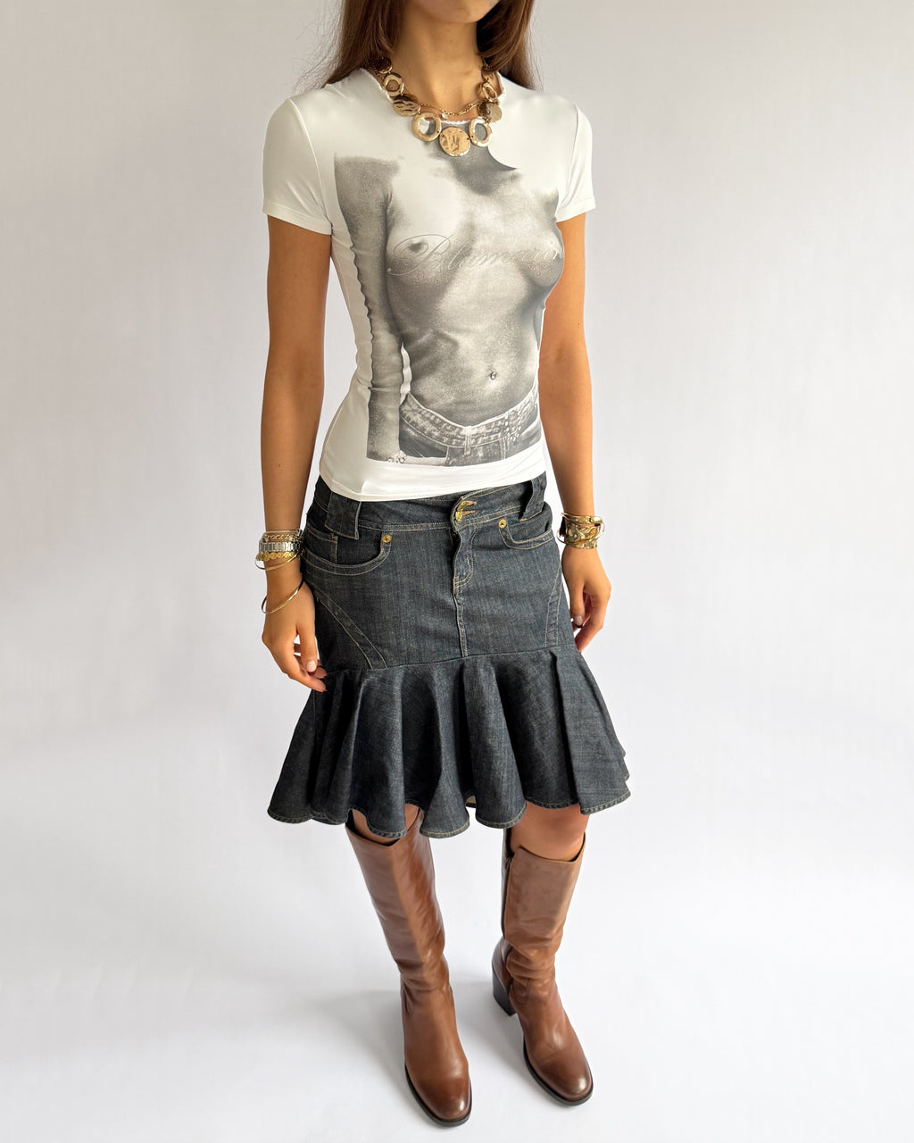 Blumarine Crop Top - Size M