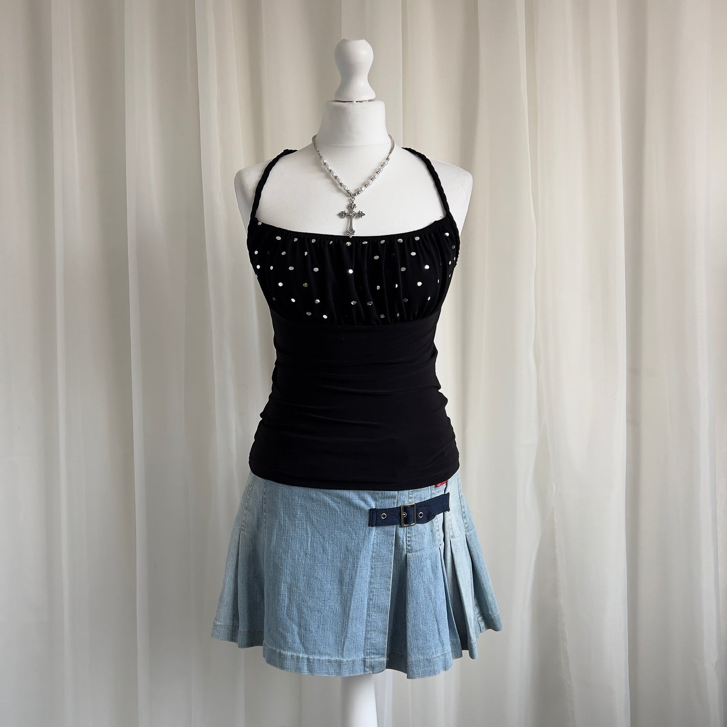 00s Sequin Cami - Size S