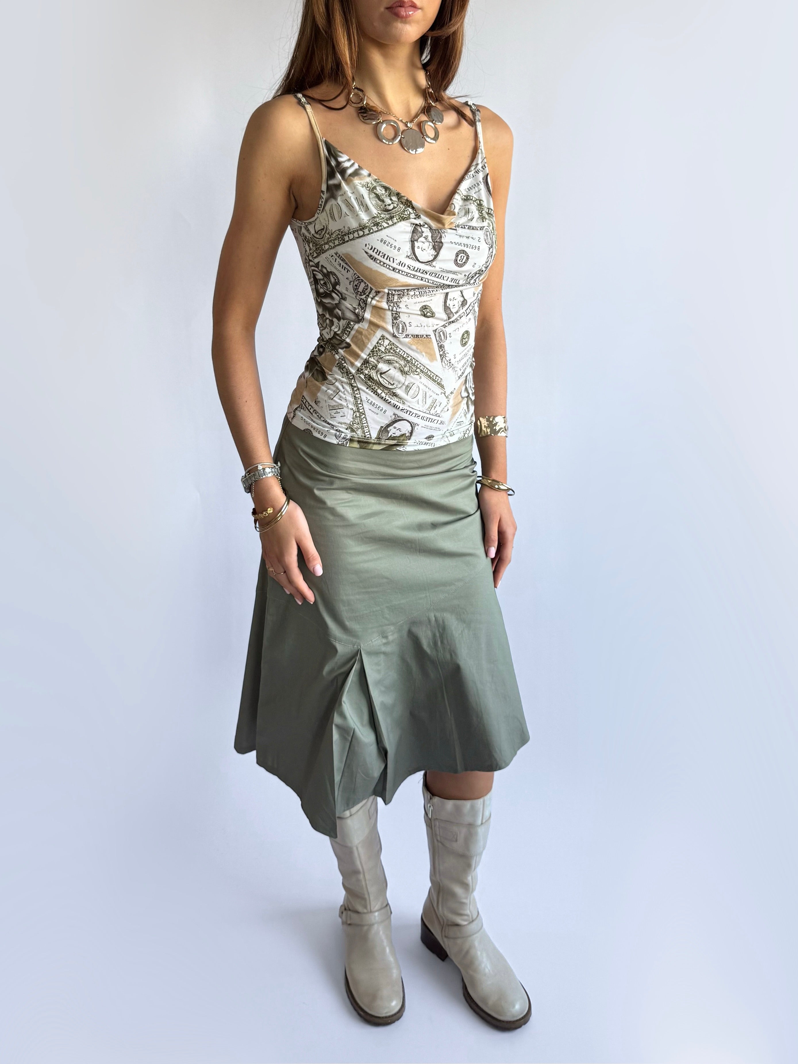 Money Cowl Neck Cami - Size S