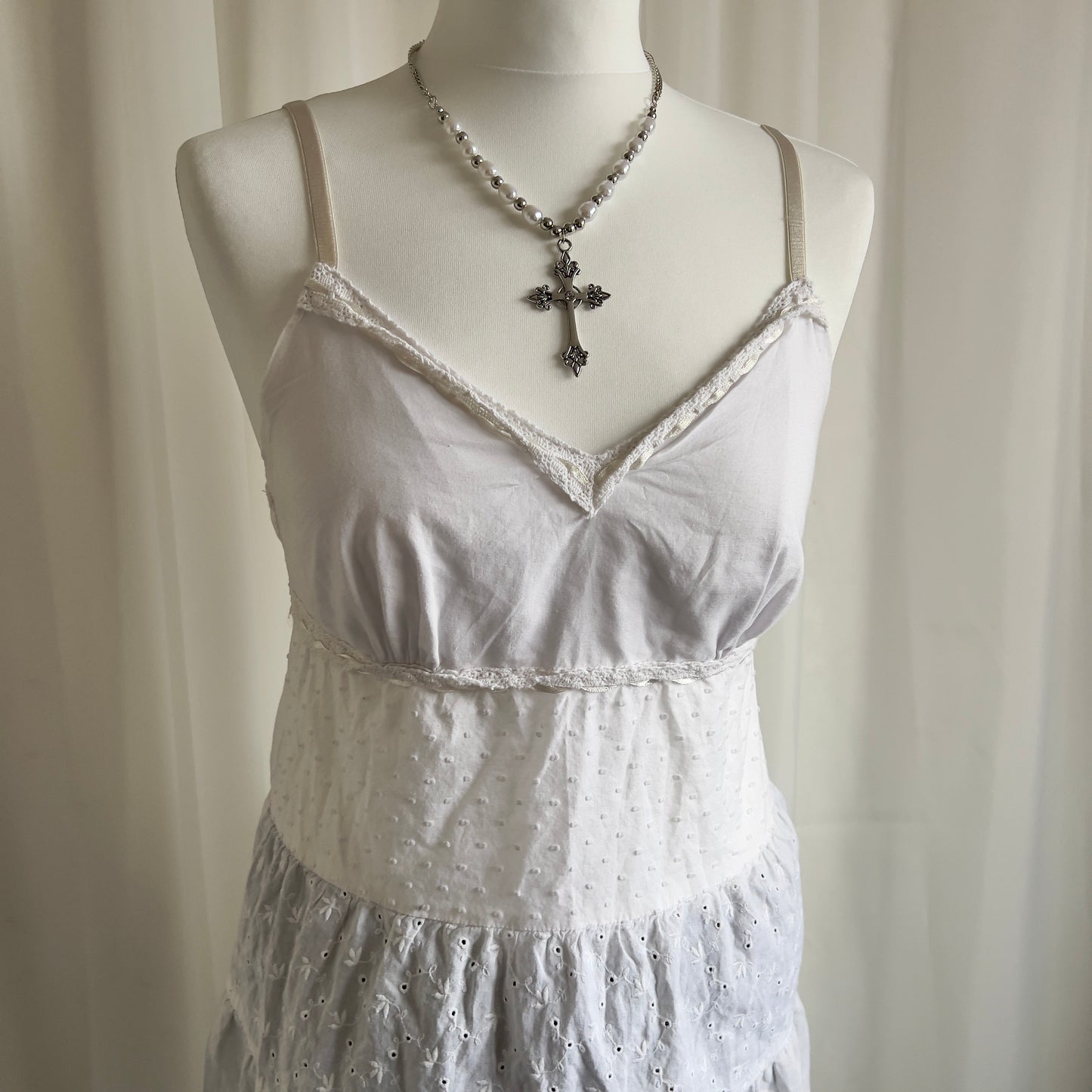 00s Broderie Cami - Size M