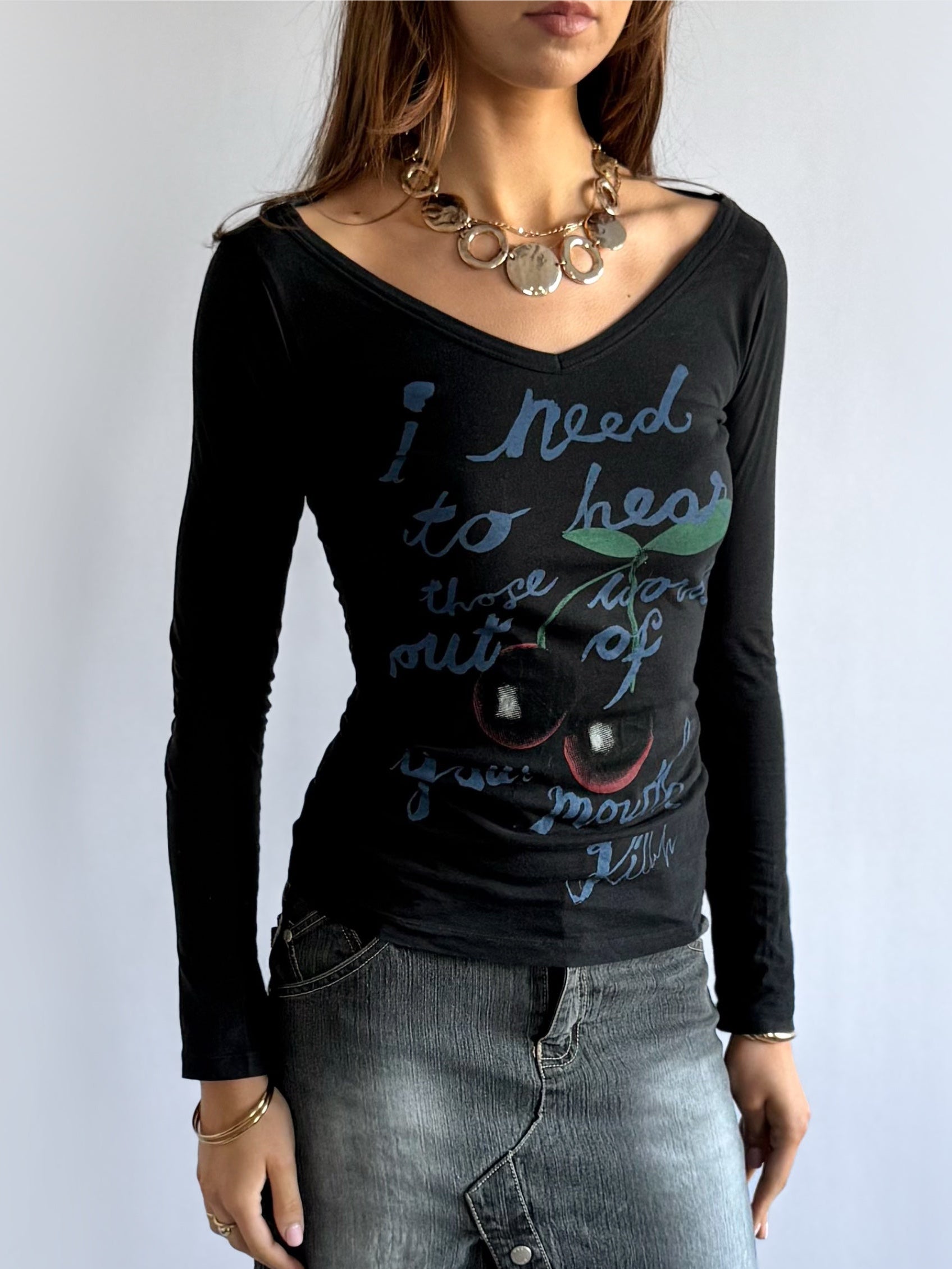 Killah Long Sleeve Top - Size S