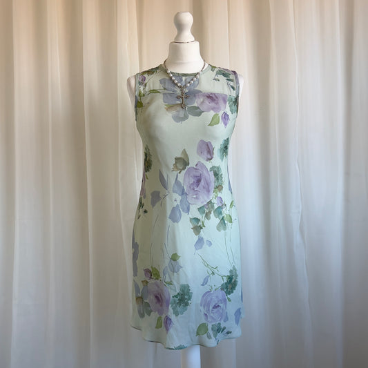 00s Floral Mini Dress - Size S