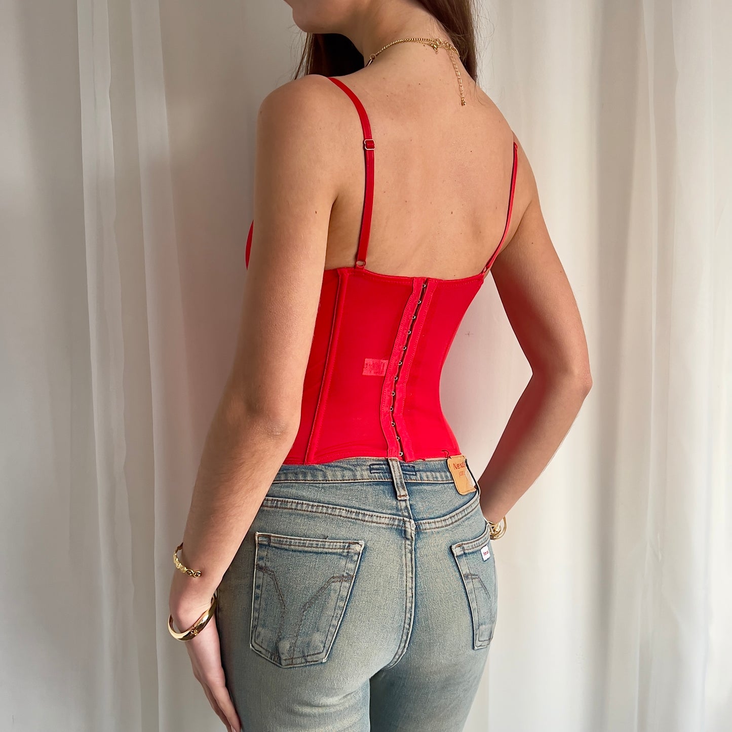 90s Corset Cami Top - Size M