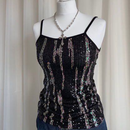 00s Sequin Cami - Size S