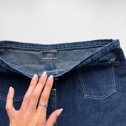 00s Denim Mini Skirt - Size M