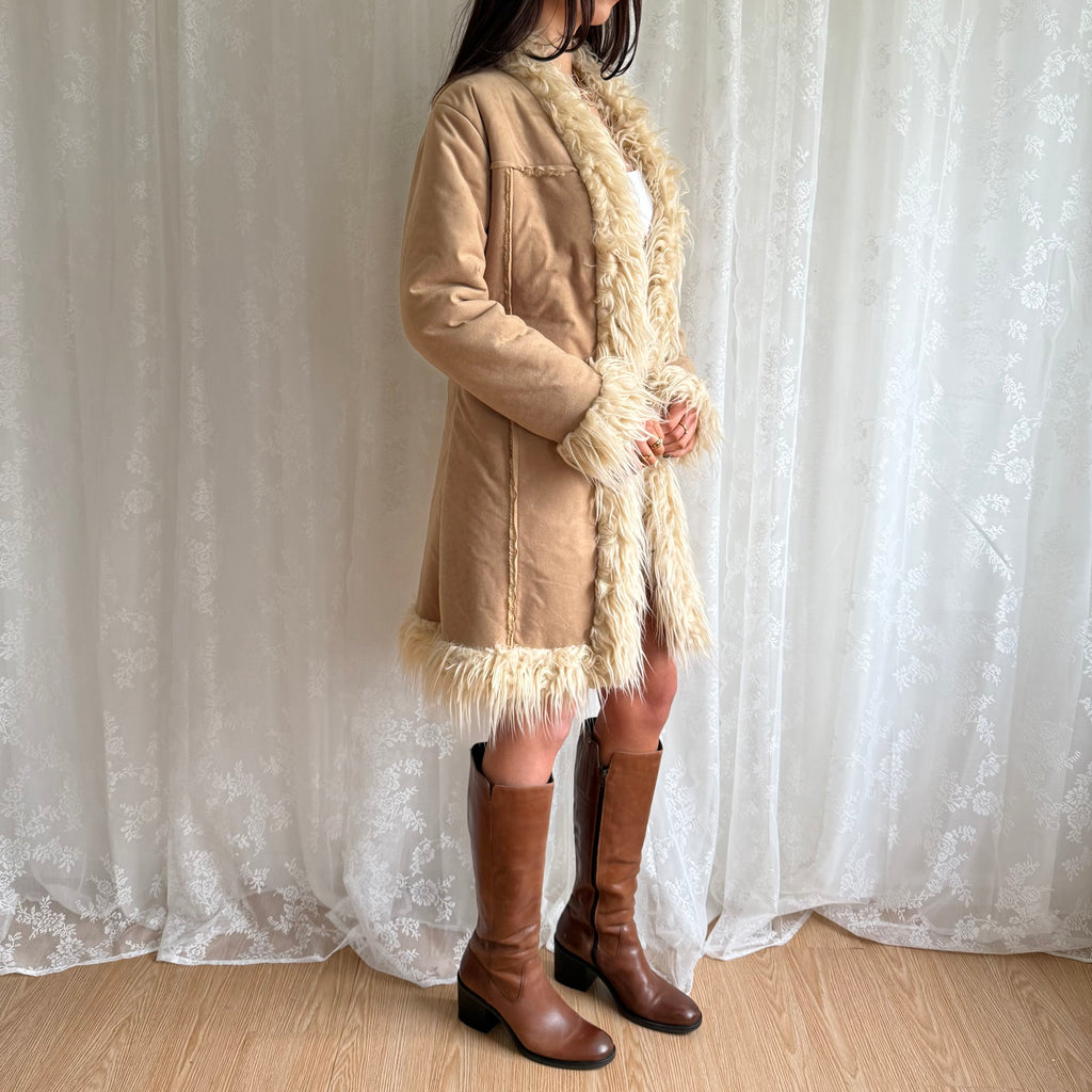 Wool Afghan Jacket - Size S