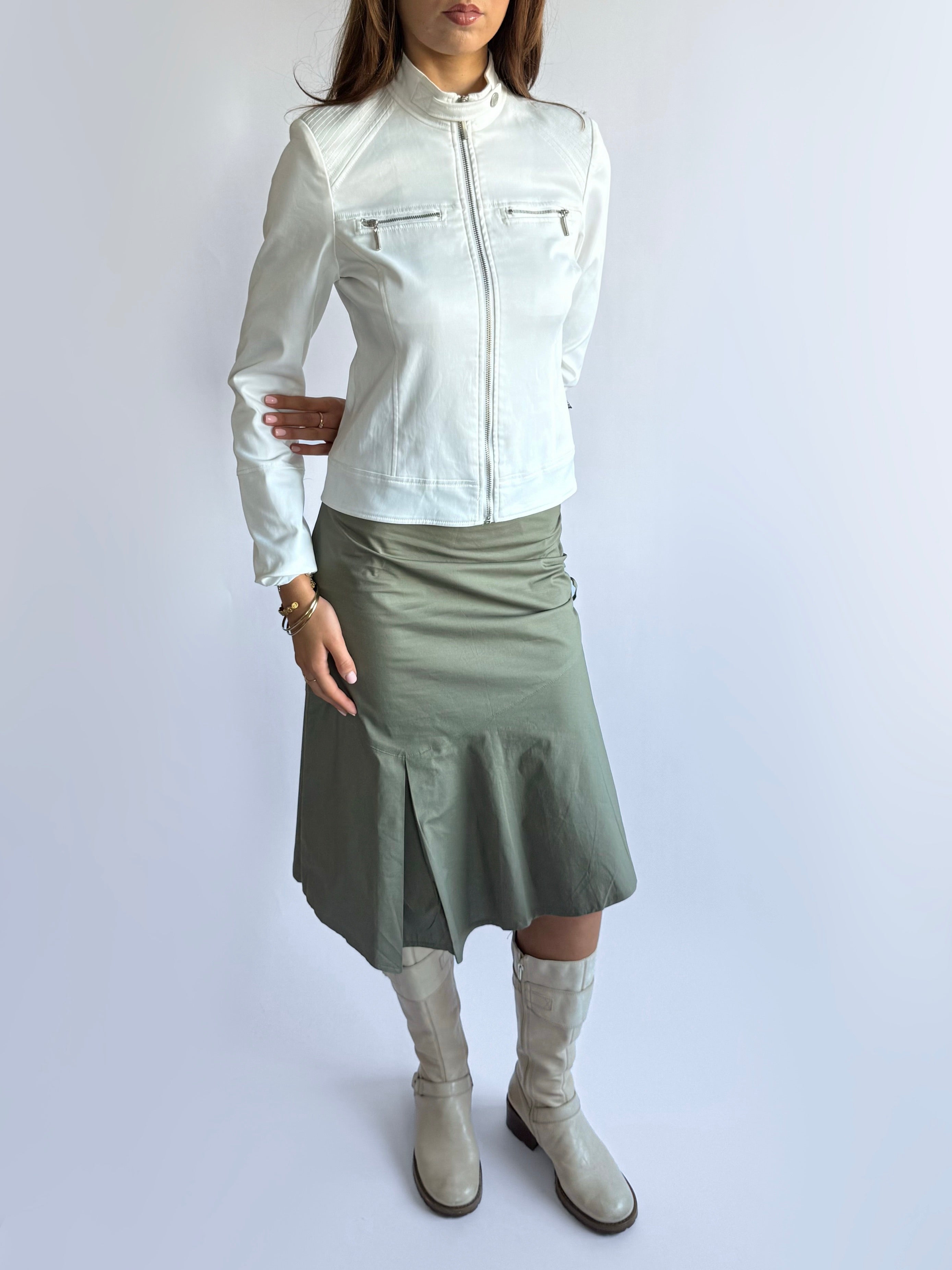 Asymmetric Midi Skirt - Size M