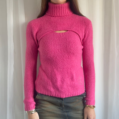 90s Mohair Knit Jumper - Size M