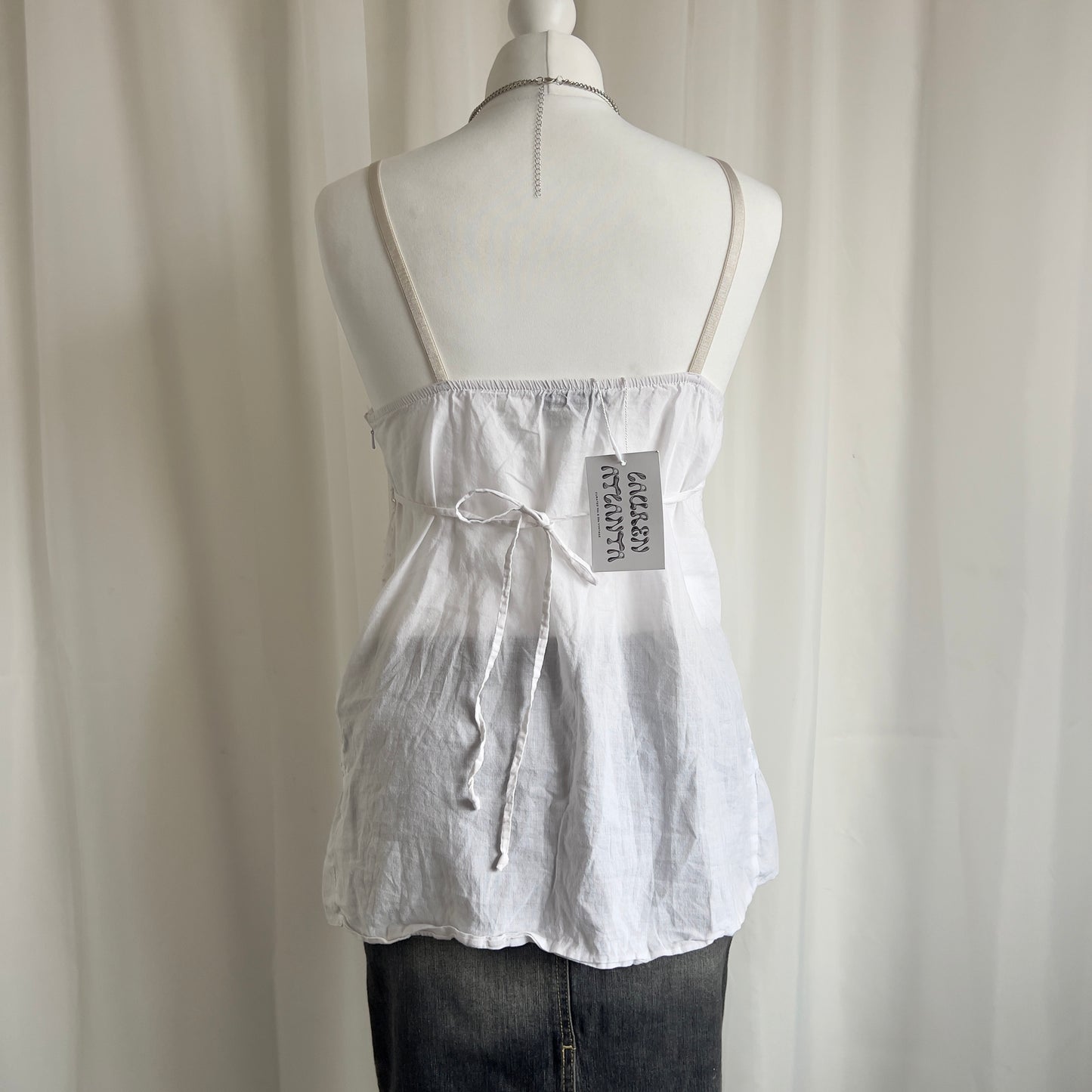 00s Broderie Cami - Size M