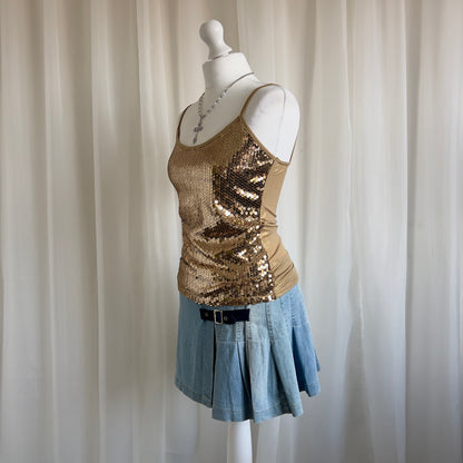 00s Sequin Cami - Size M