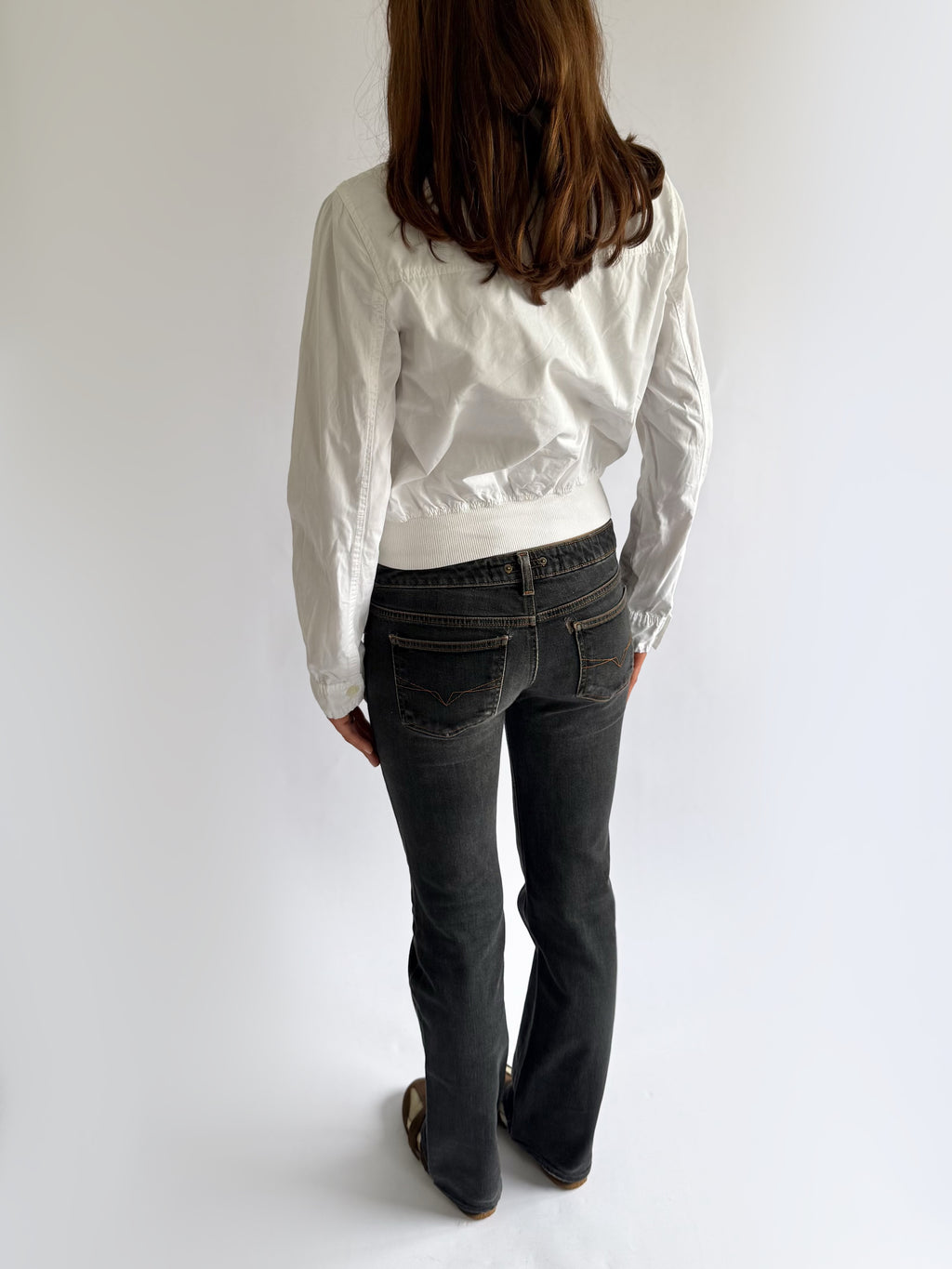 Cotton Zip Jacket - Size L