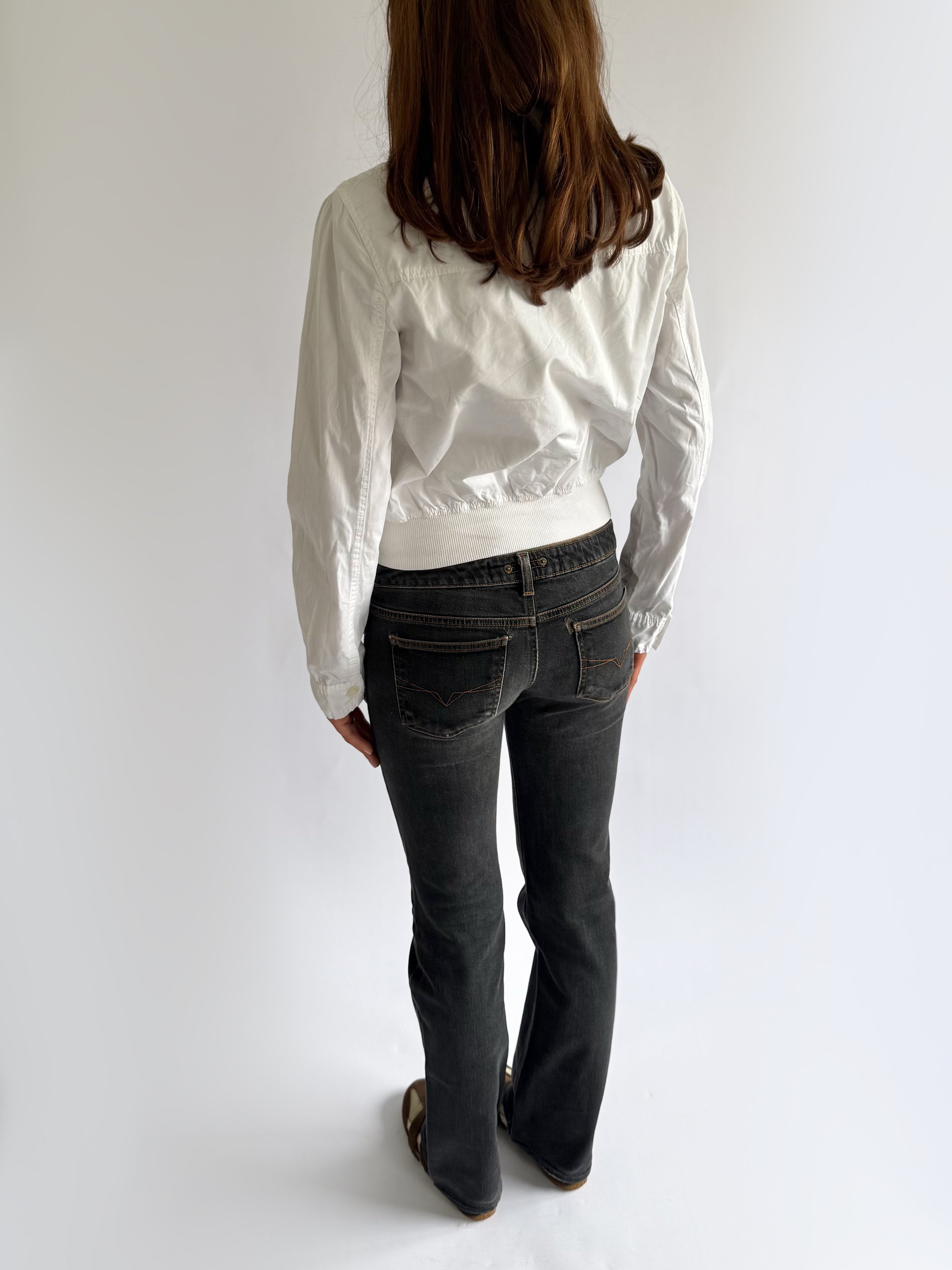 Cotton Zip Jacket - Size L