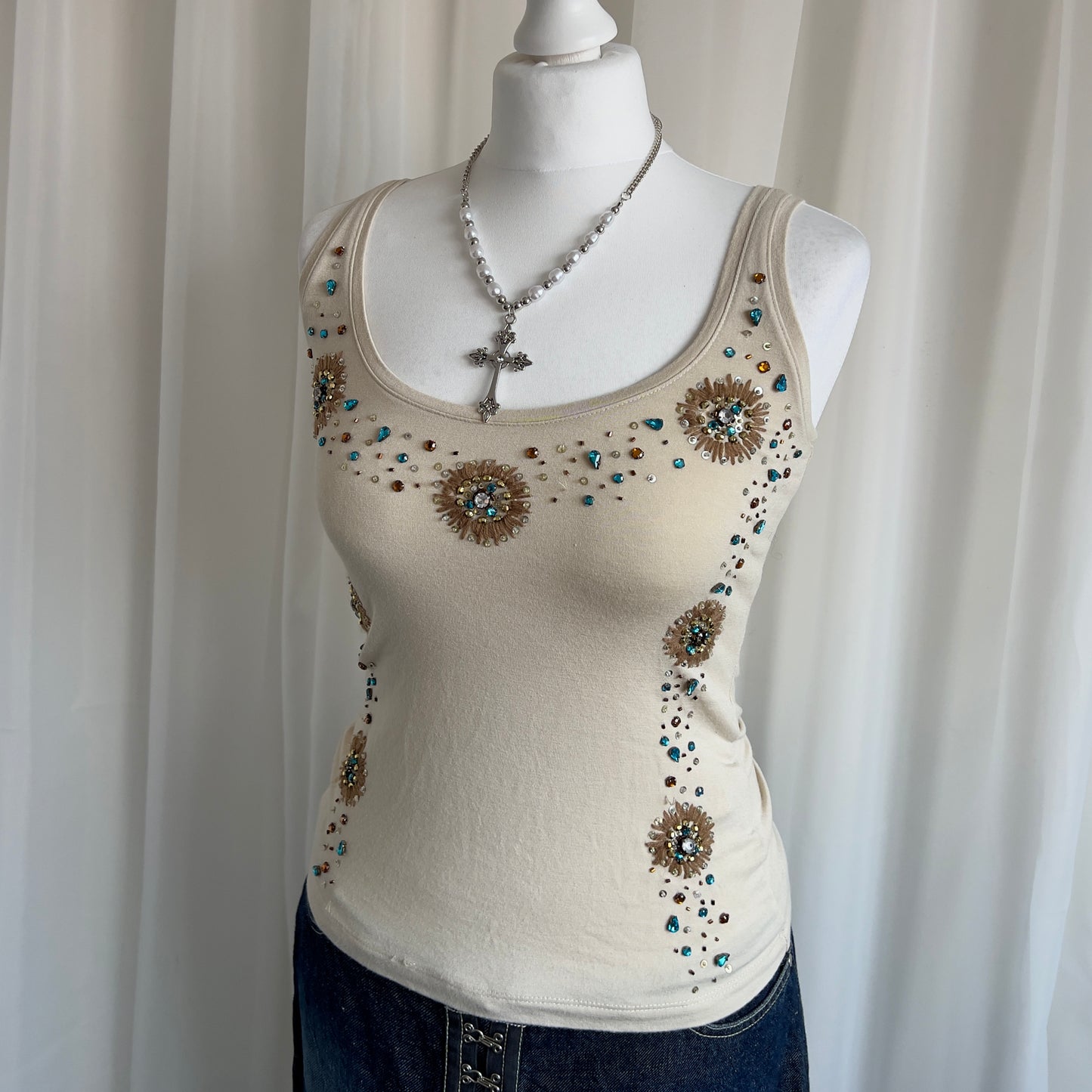 00s Beaded Cami - Size S