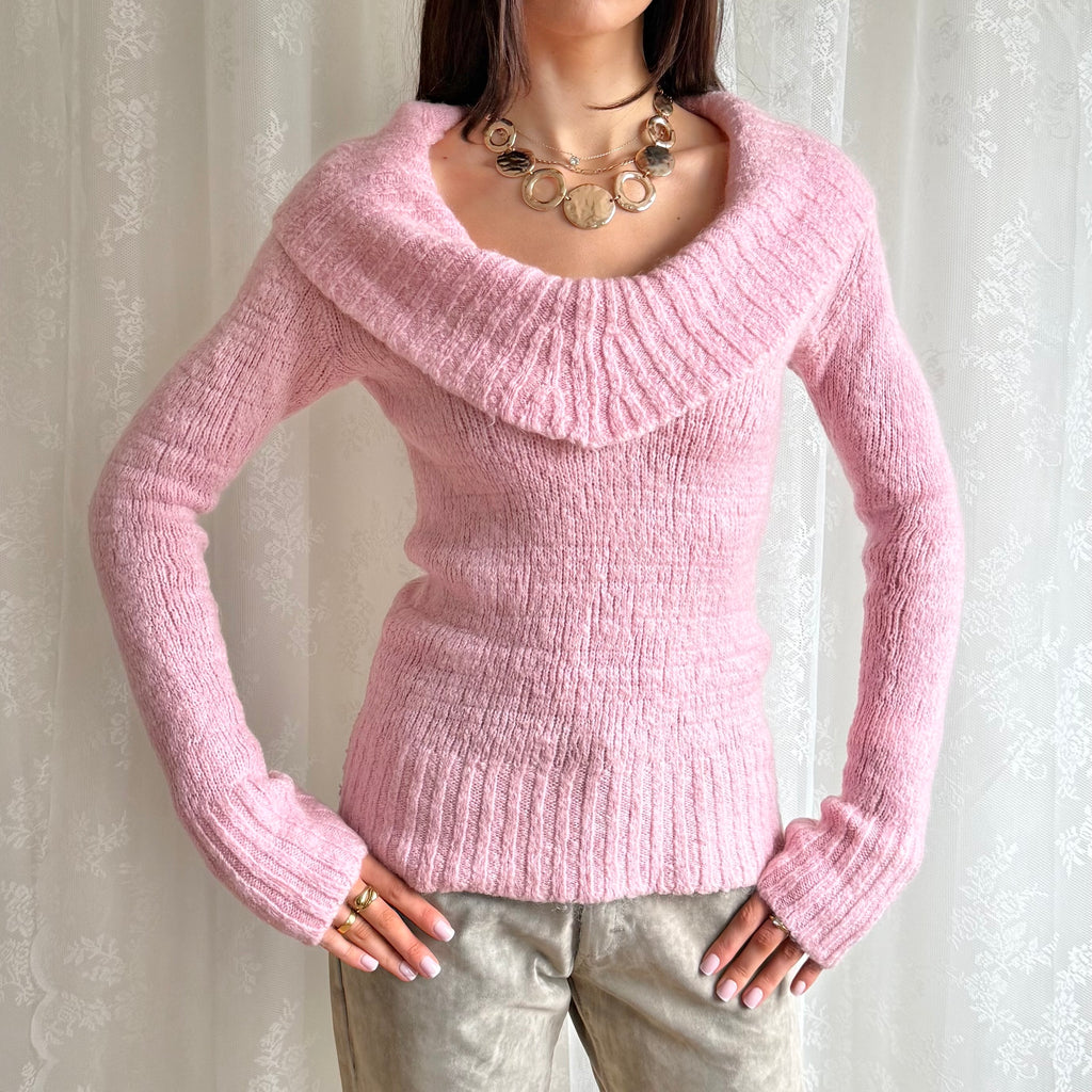 Mohair Knit Jumper - Size M