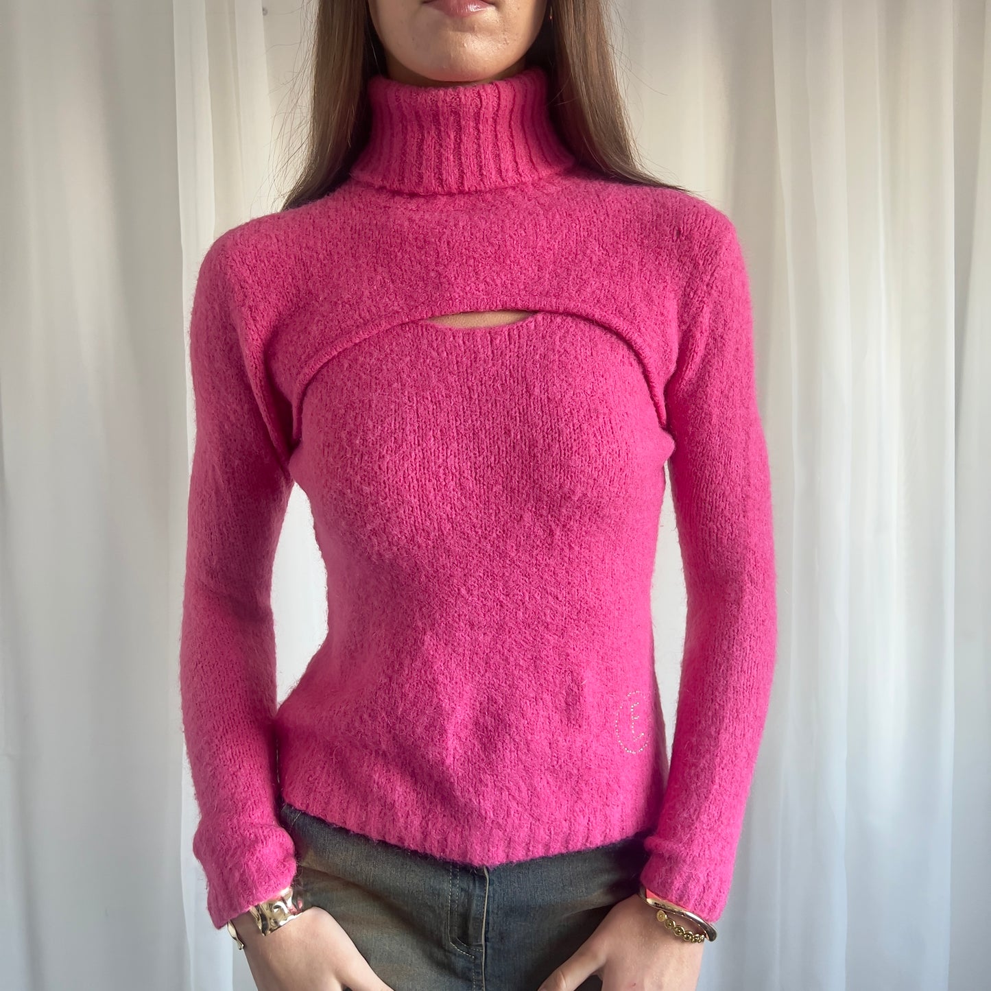 90s Mohair Knit Jumper - Size M