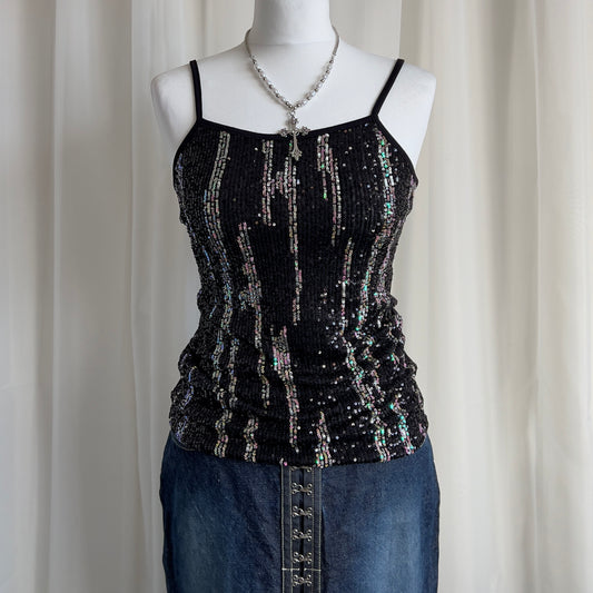 00s Sequin Cami - Size S